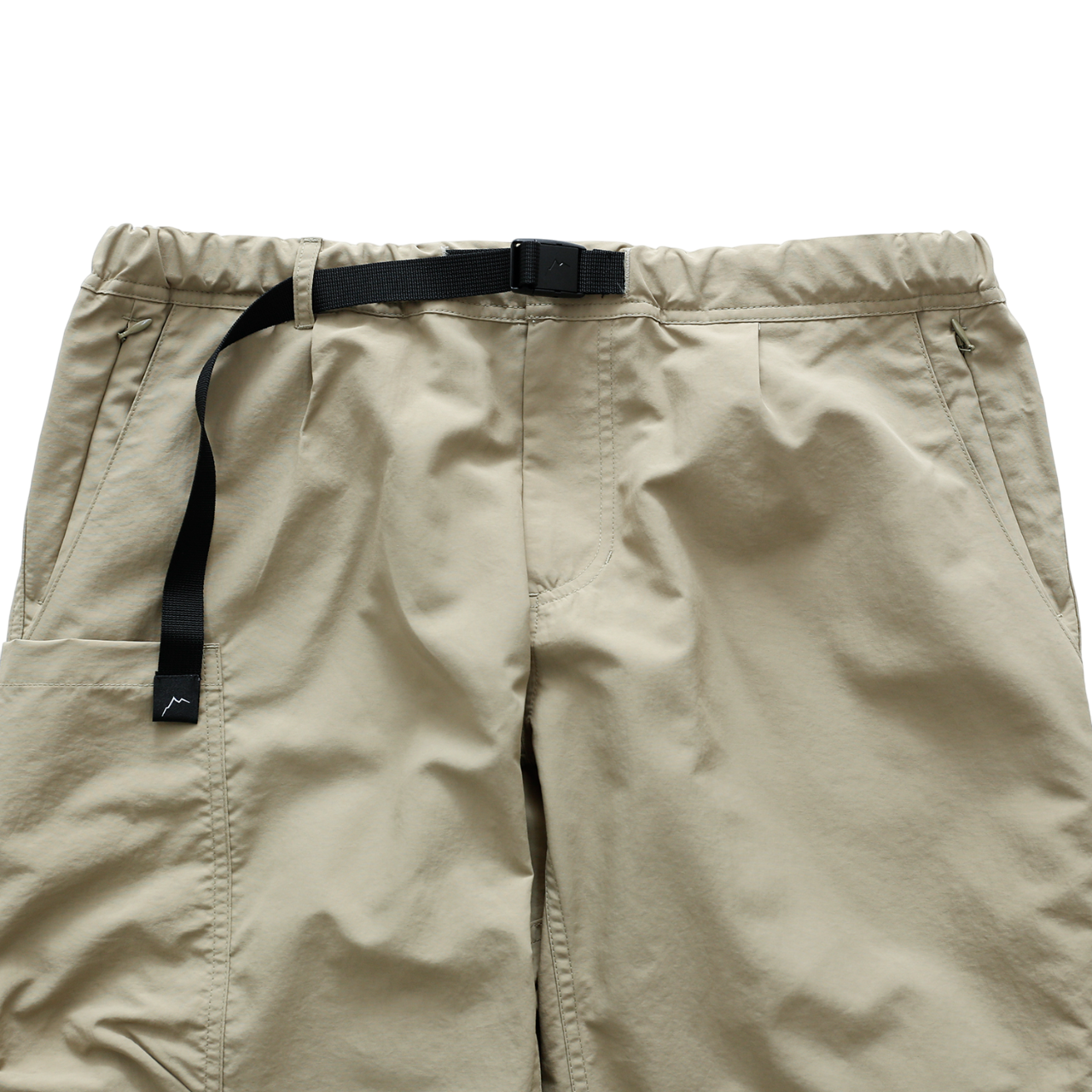 Multi Pocket Pants Wide | Beige