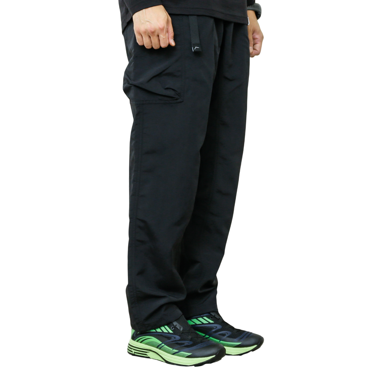 Multi Pocket Pants Wide | Black