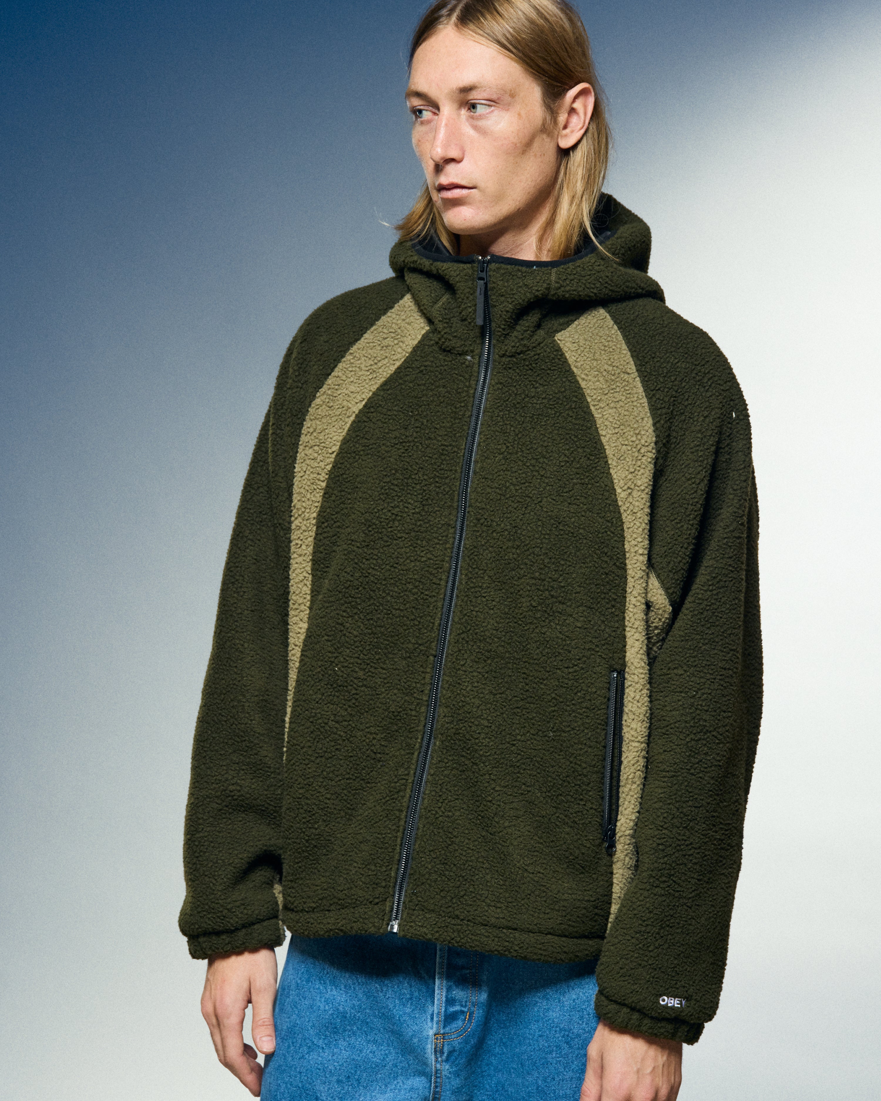 obey-alta-fleece-jacket-rosin-multi
