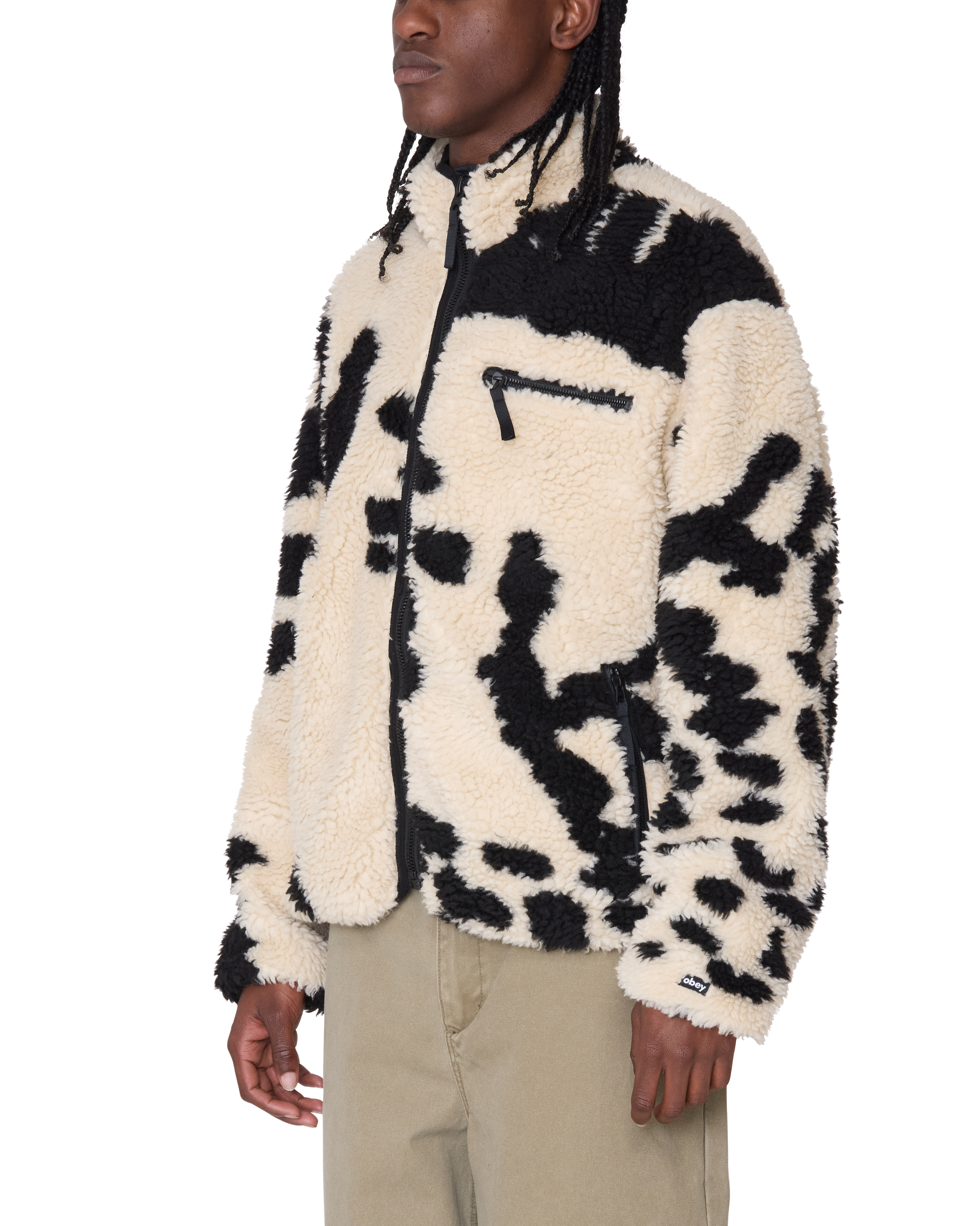 obey-shaggy-sherpa-jacket-clay-multi