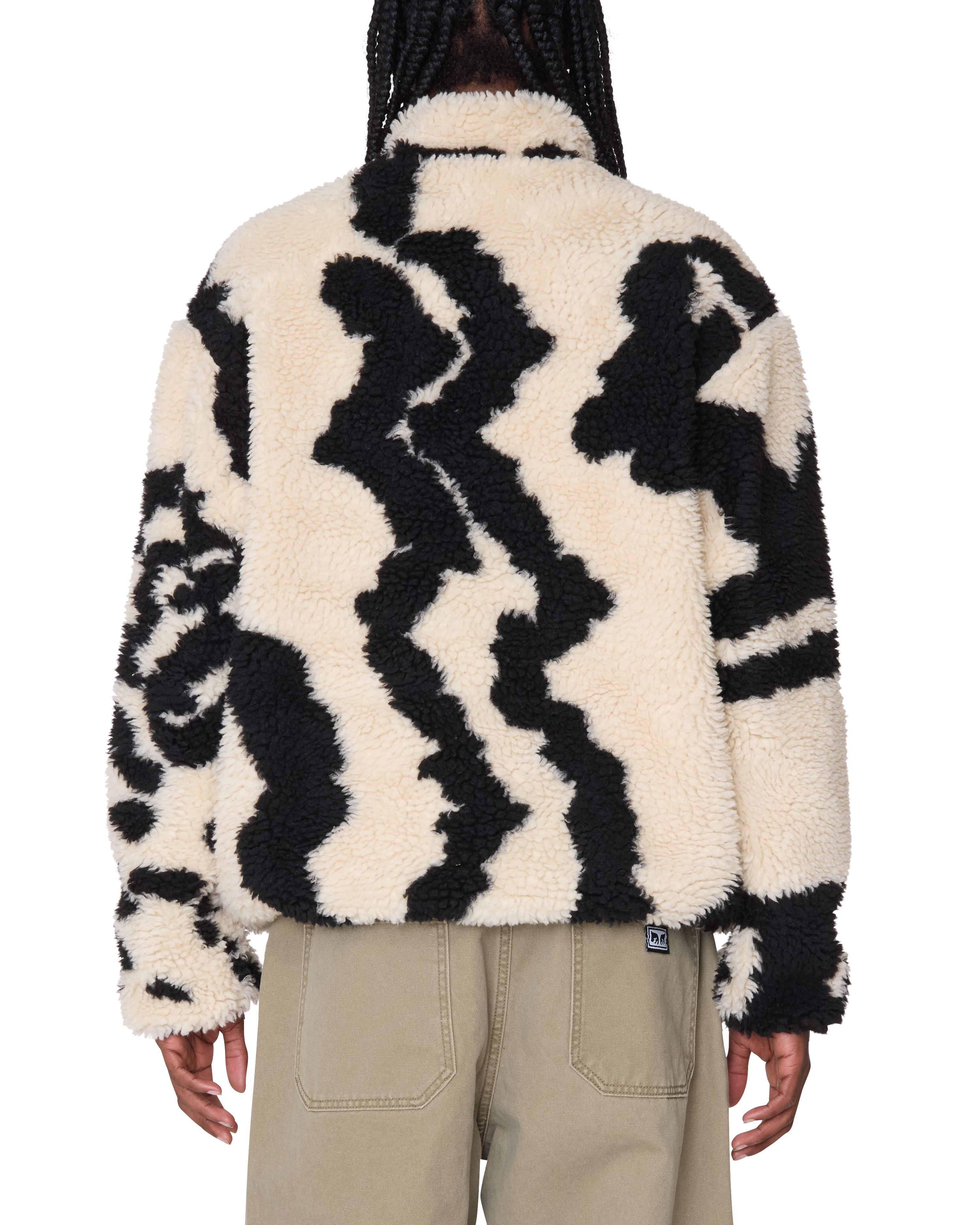 obey-shaggy-sherpa-jacket-clay-multi