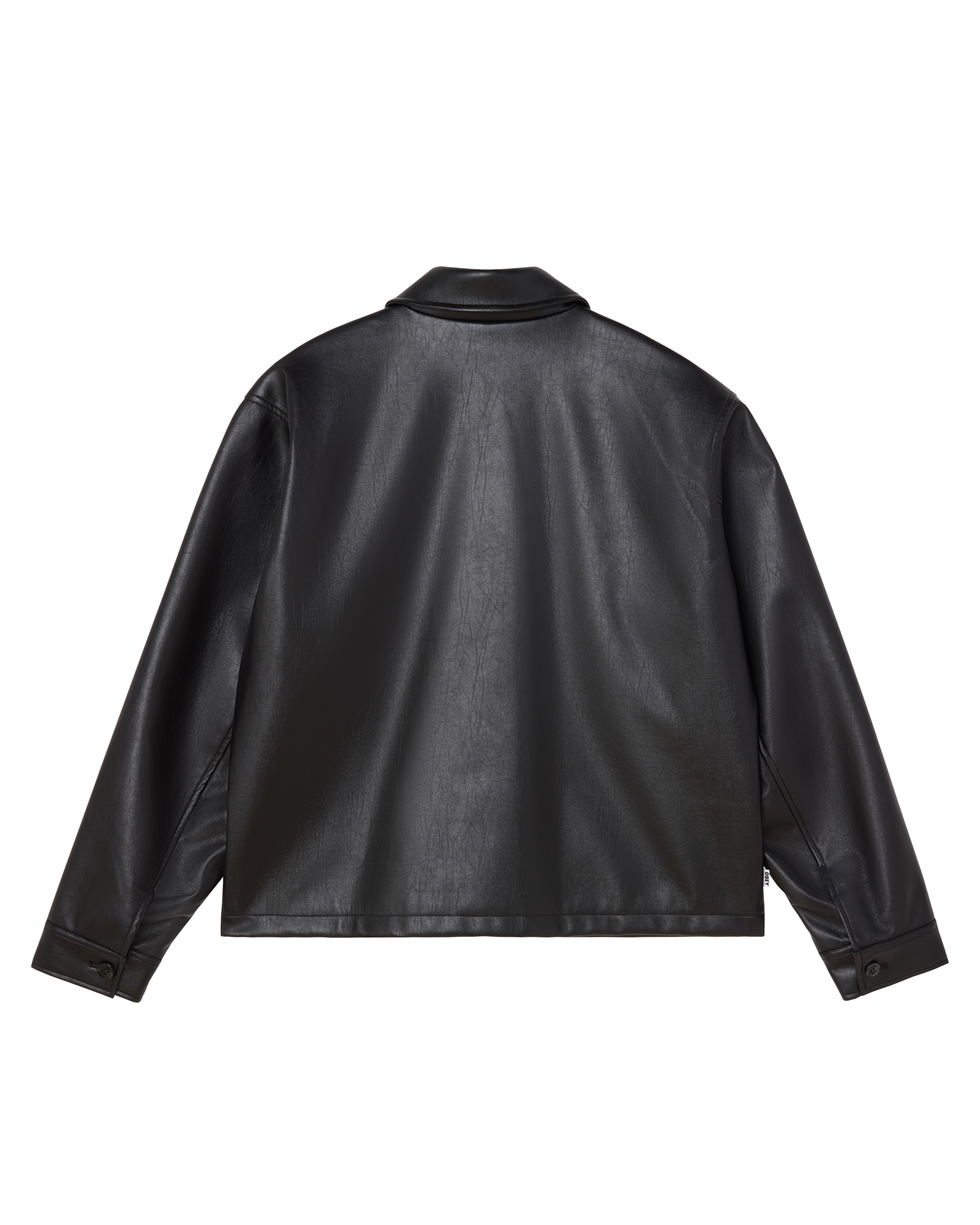 Workman Pu Jacket | Black