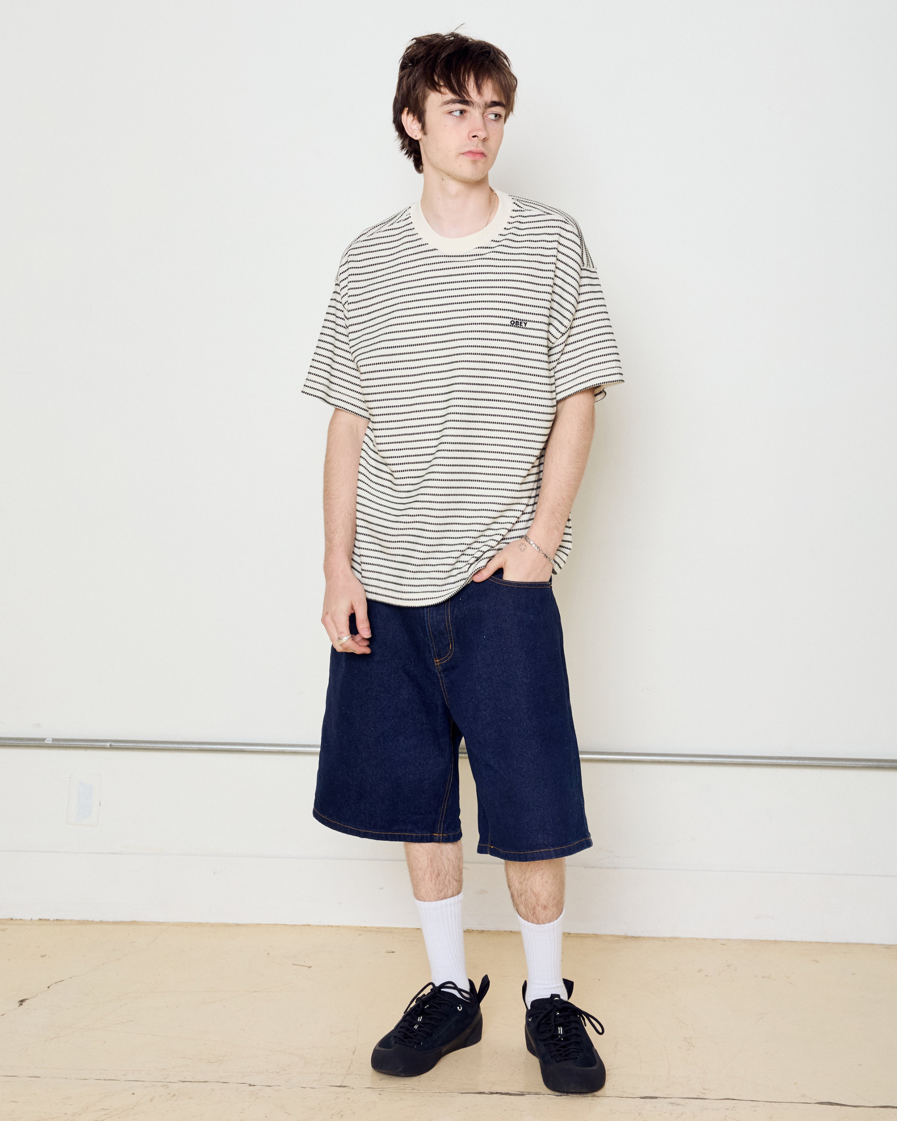 Edwin T-Shirt | Cream Mutli