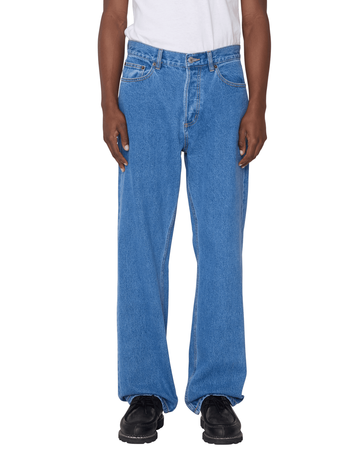 obey hardwork denim light indigo