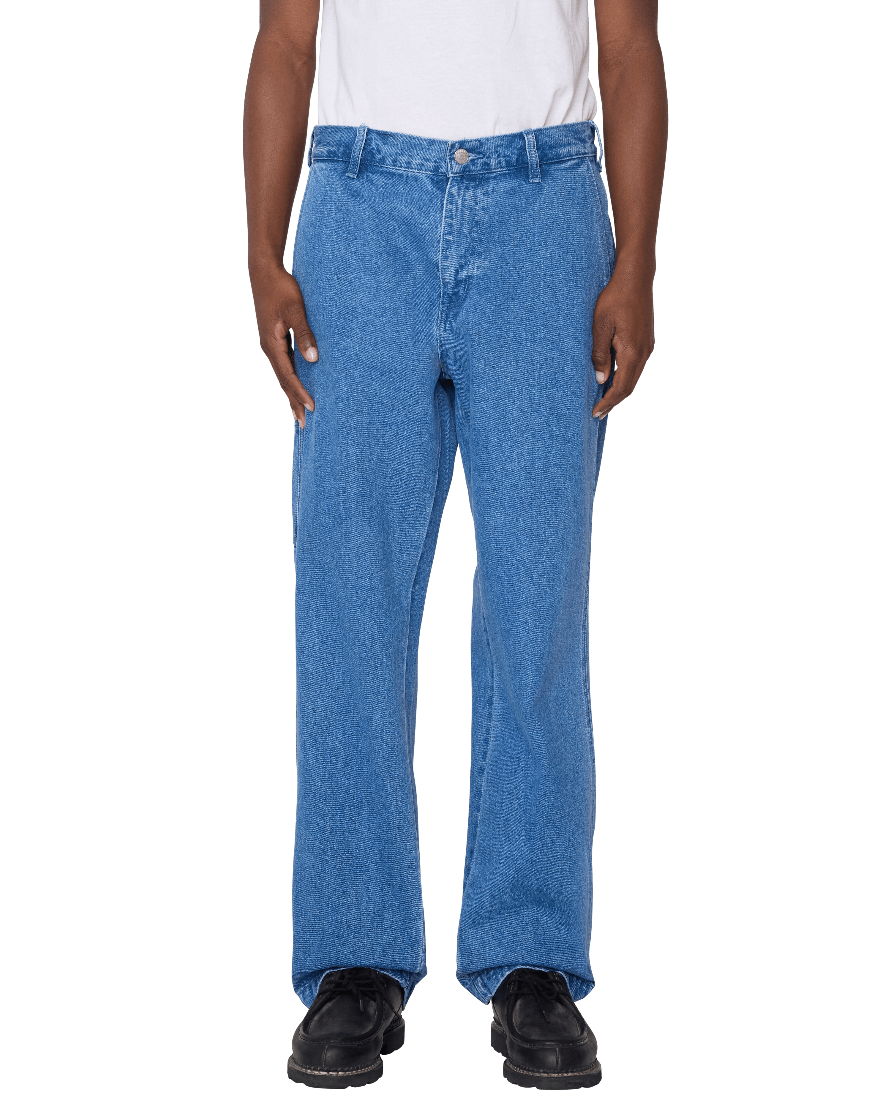 obey hardwork carpenter denim light indigo