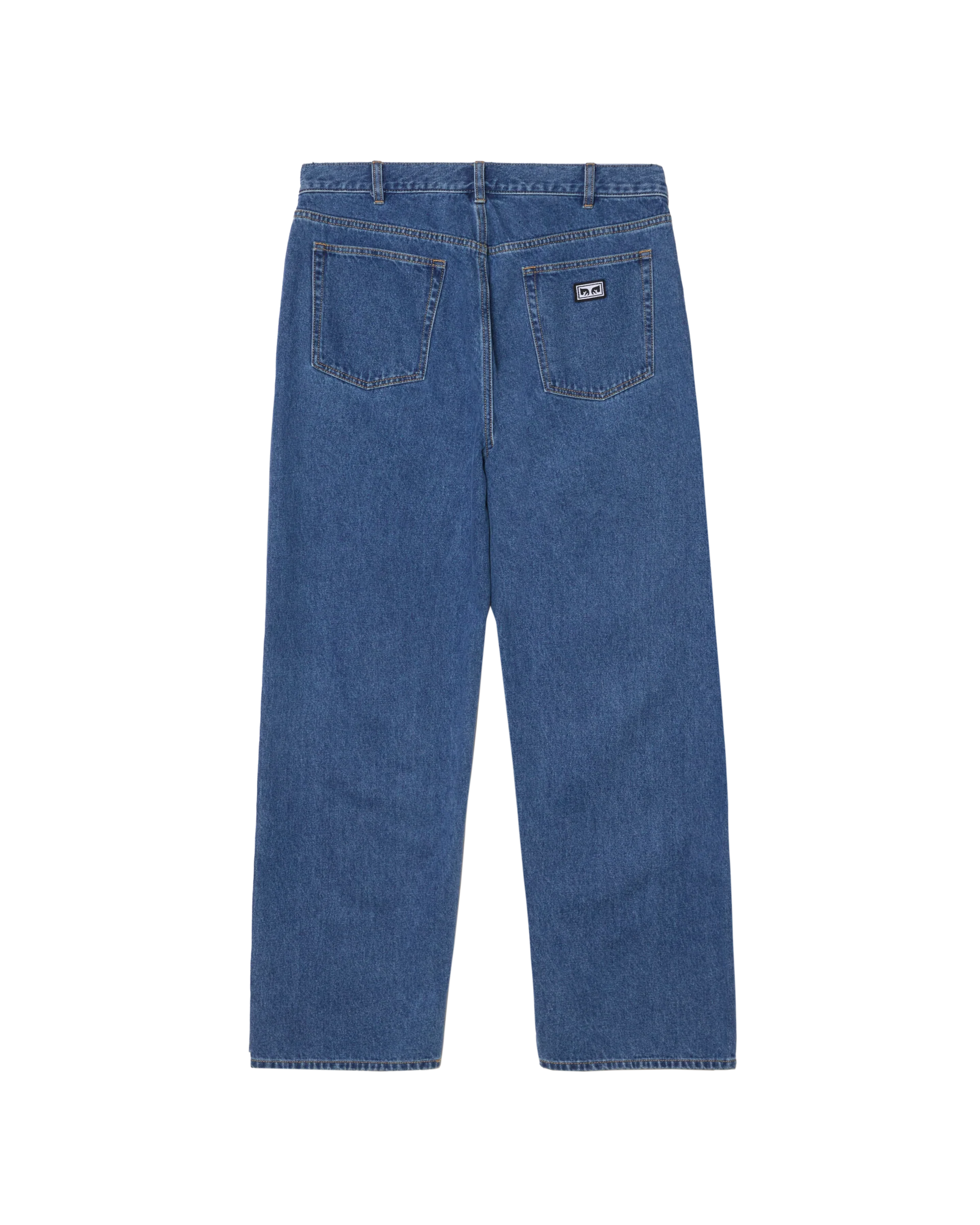 Bigwig Baggy Denim | Medium Stone Wash Light