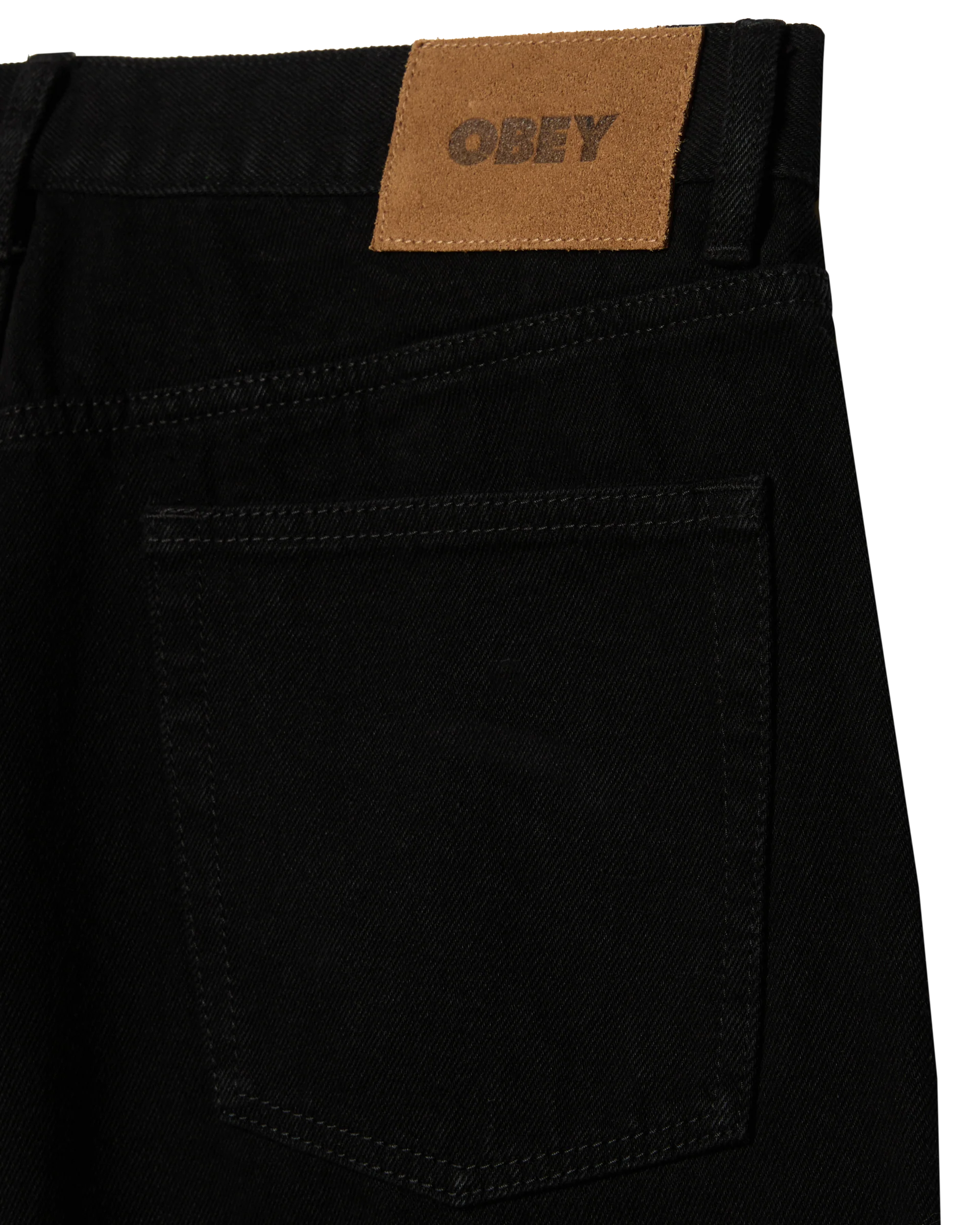 Classic Baggy Denim | Rinse Black