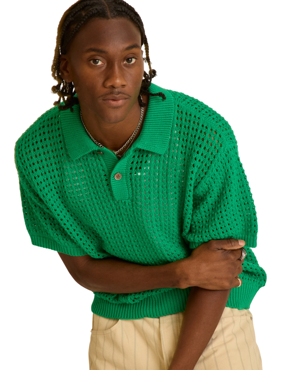 Kody Polo Sweater | Green