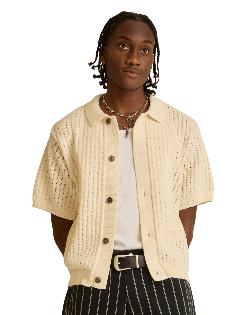 Dez Sweater Shirt | Unbleached