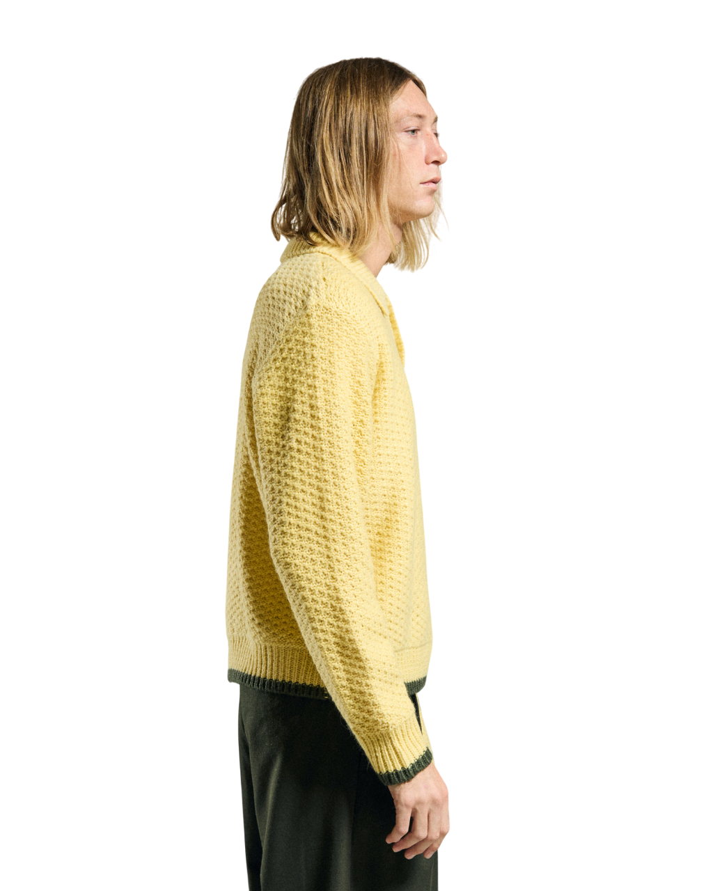 Loreto Polo Sweater | Straw Multi