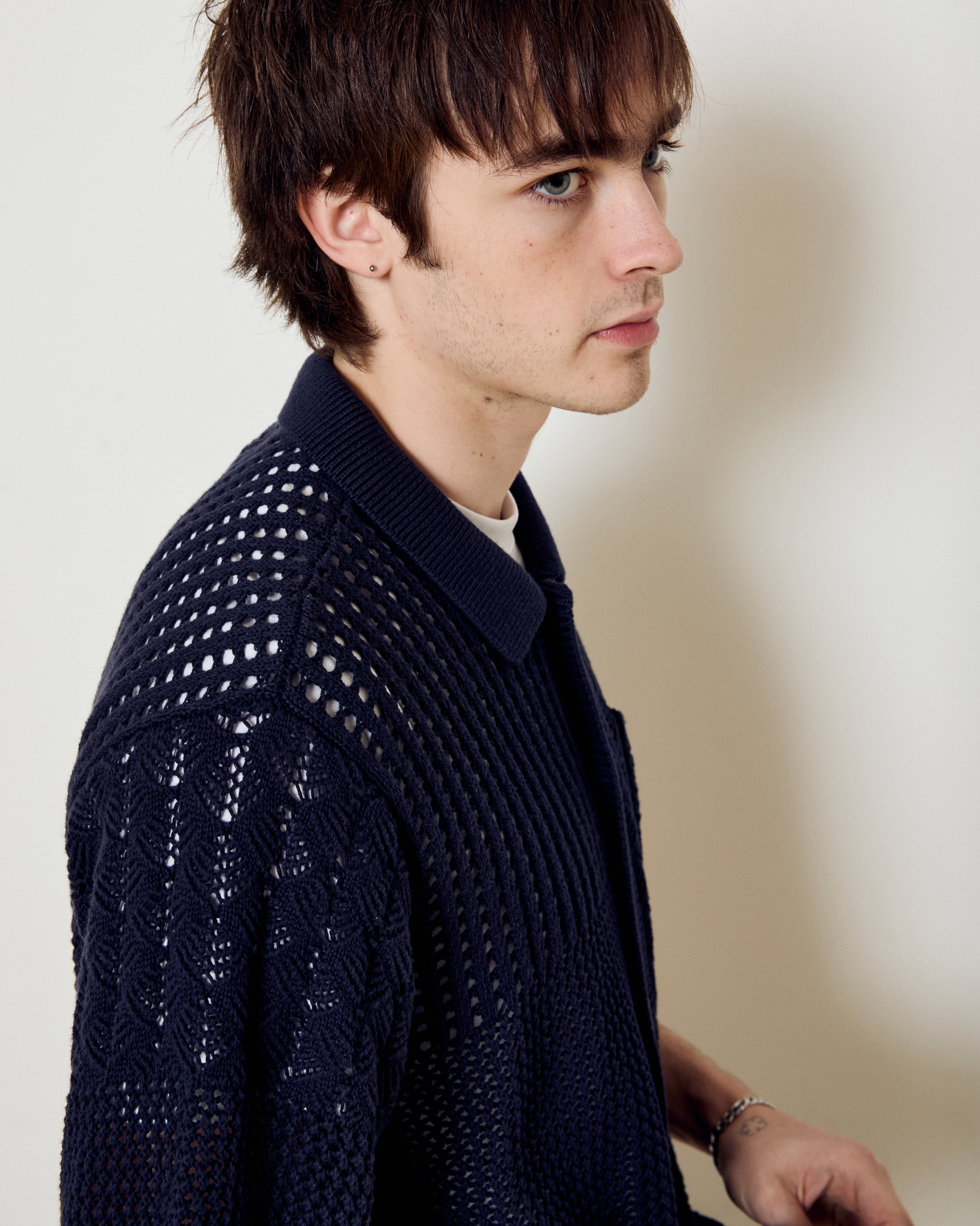 Preston Sweater Shirt | Navy