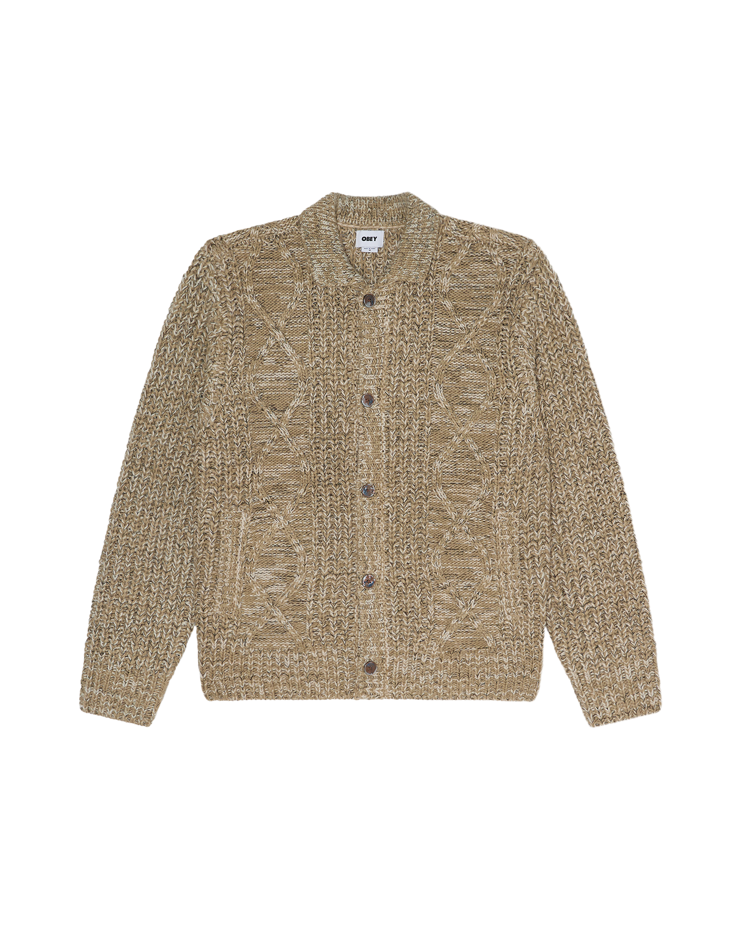 Isar Button Up Sweater | Silver Sage Multi