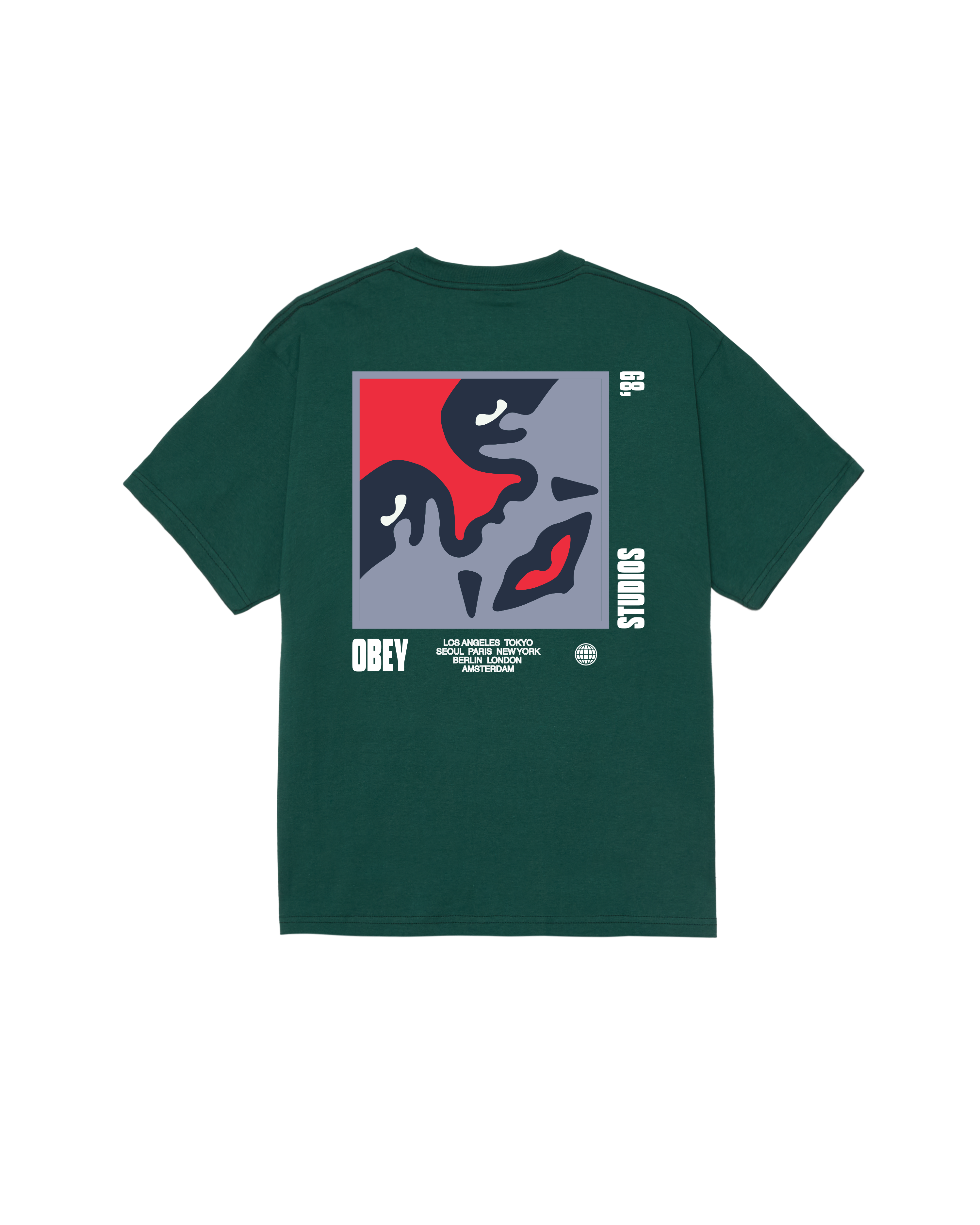 Obey Icon 89 Classic T-Shirt | Rainforest