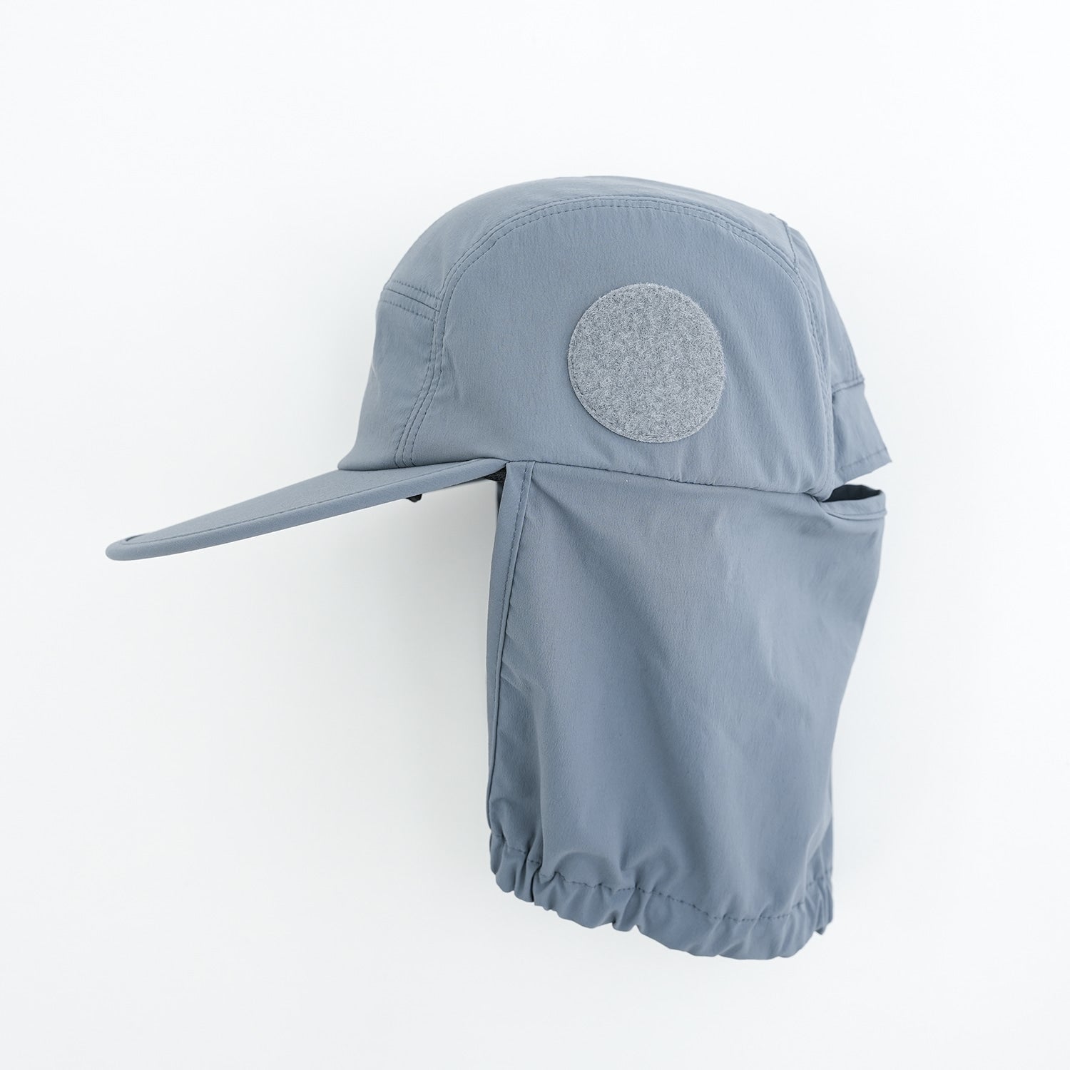 Solid Visor Cap | Blue Grey