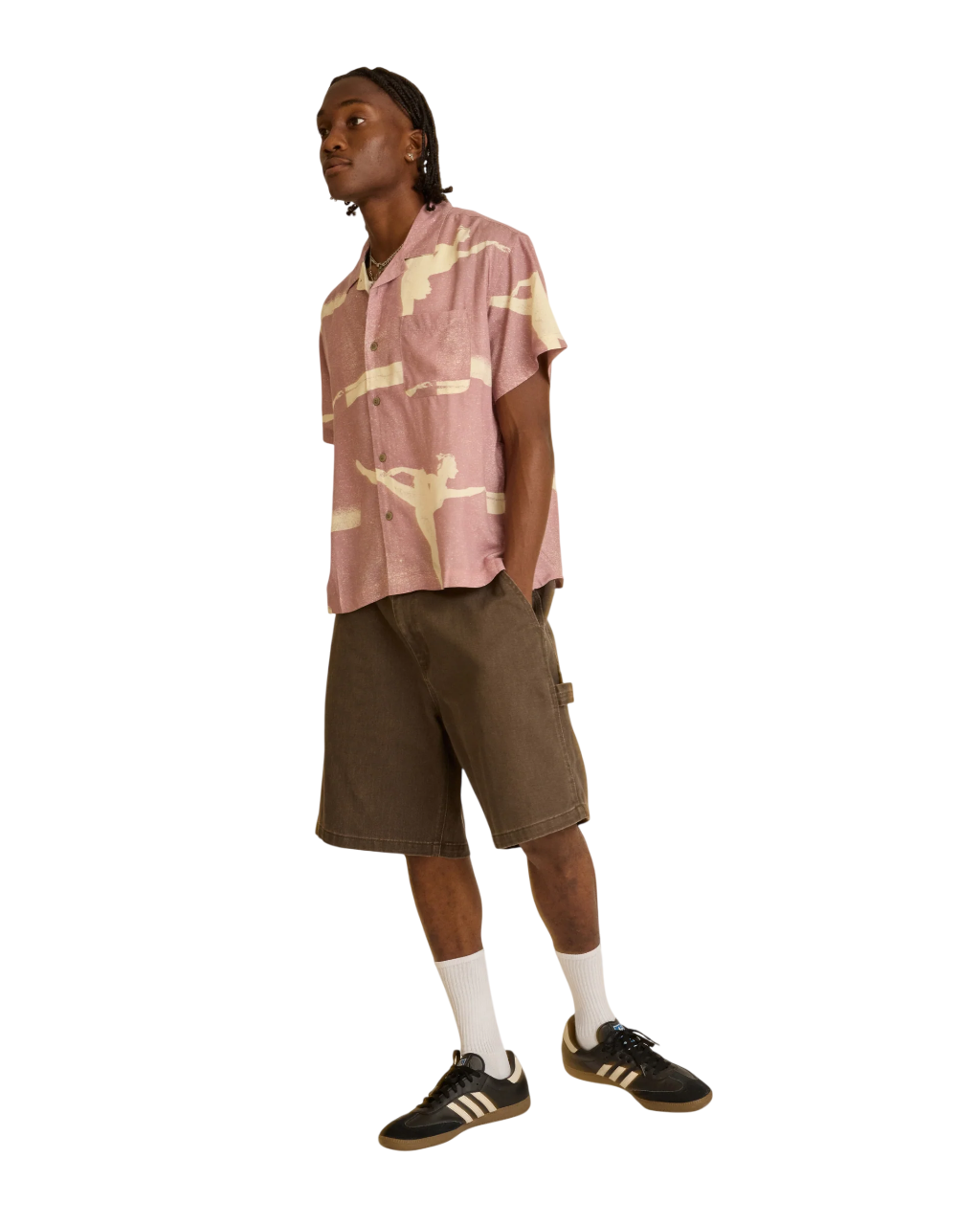 Jacques Ss Shirt | Mauve Multi