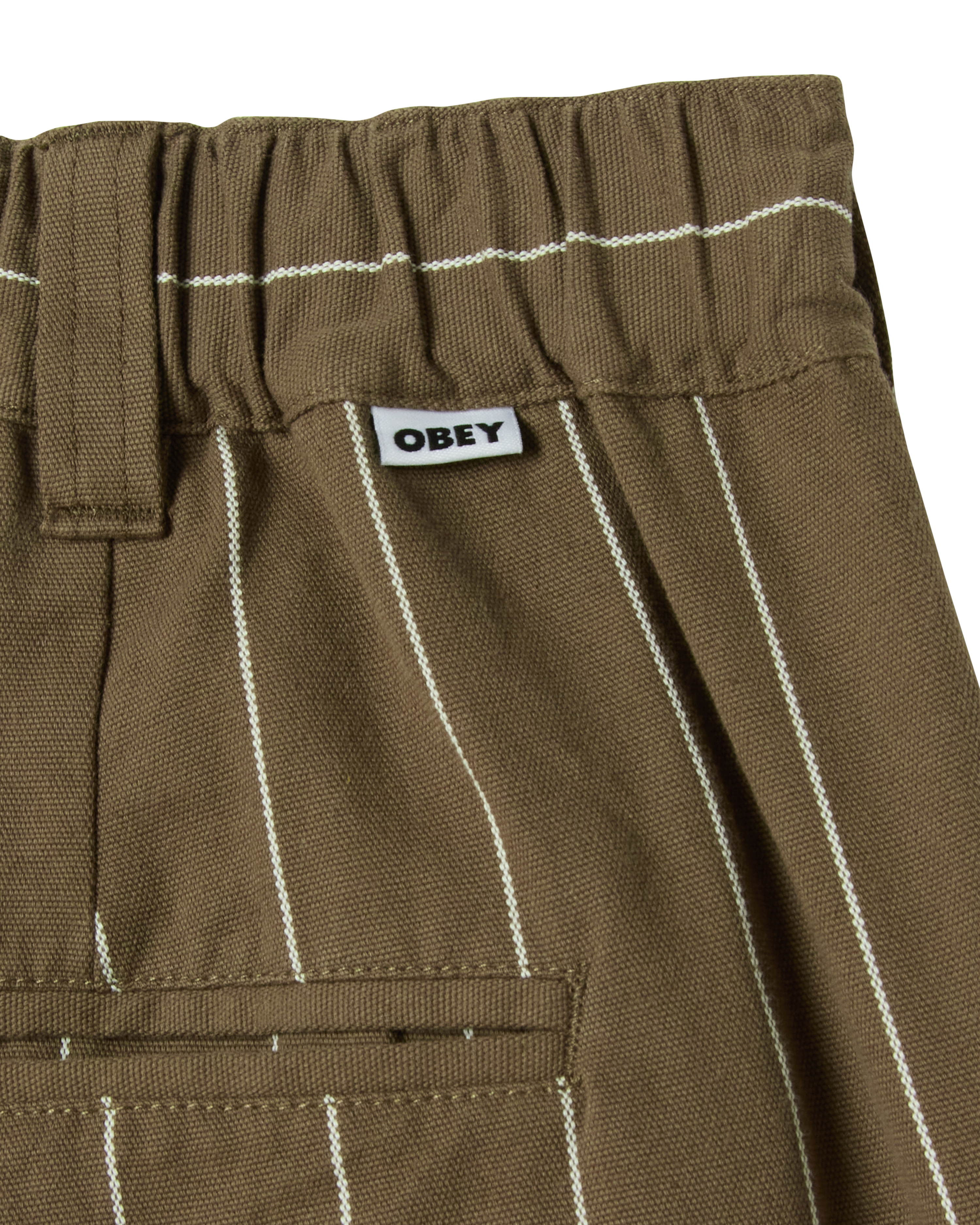 obey-foster-stripe-pleated-short-canteen-multi