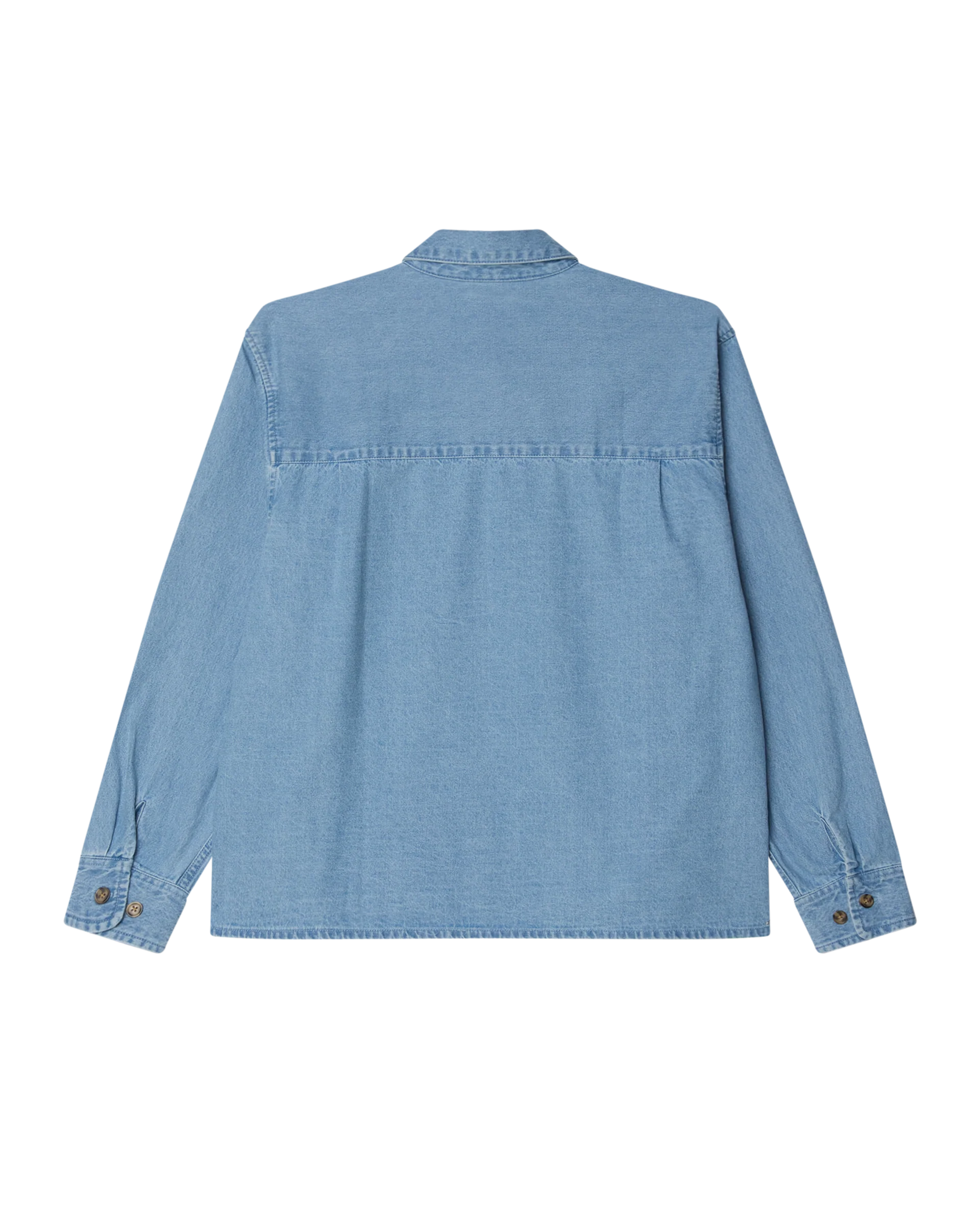 Pablo Denim Woven Shirt | Light Indigo