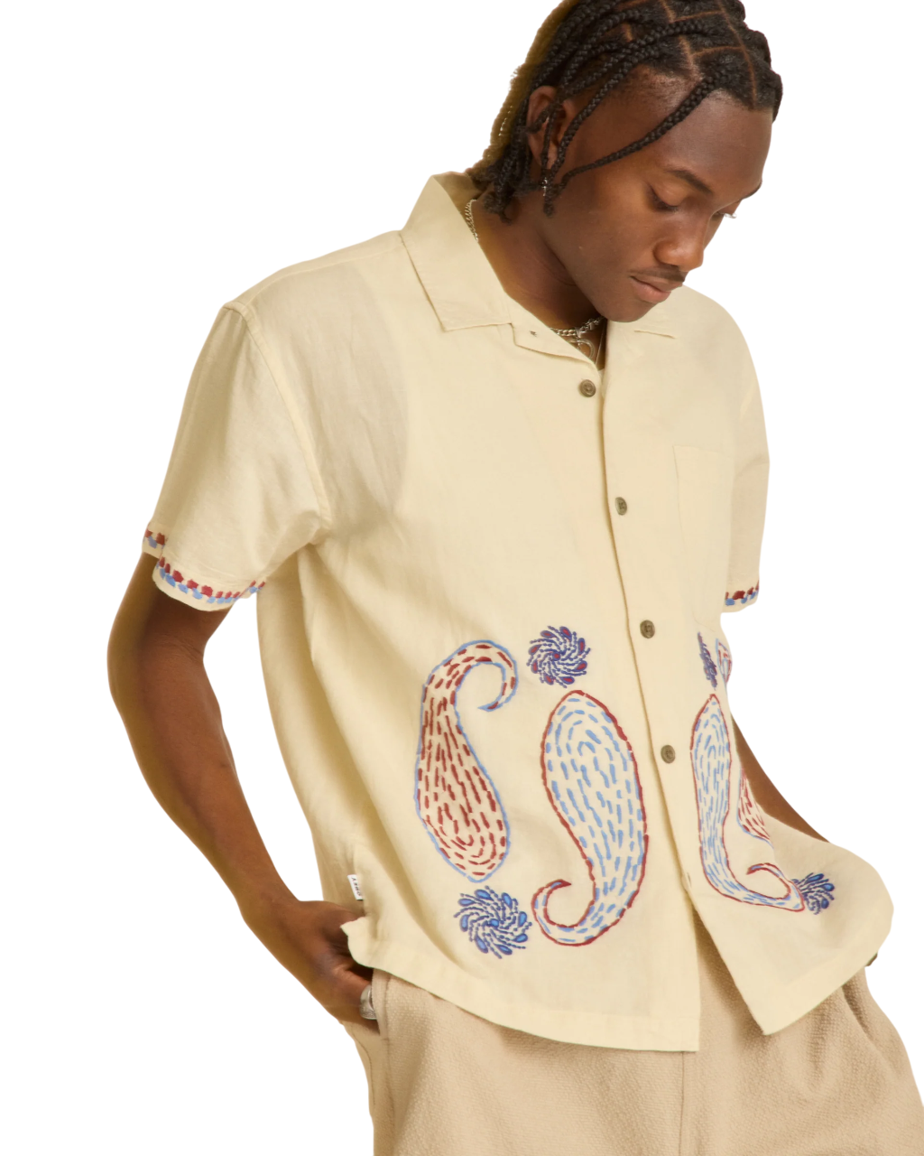 Quentin Shirt | Birch Fade