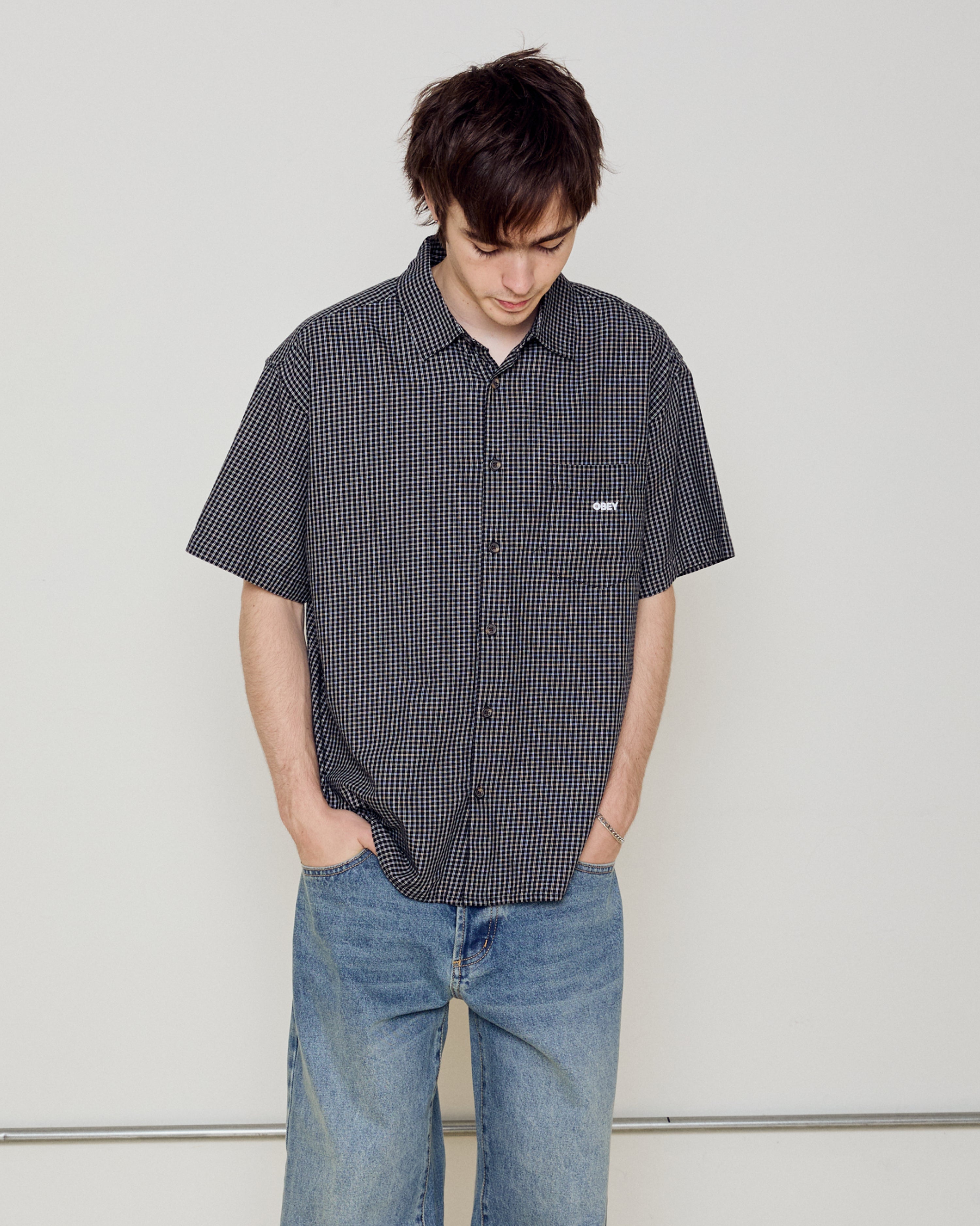 Bigwig Frank Ss Shirt | Black Multi