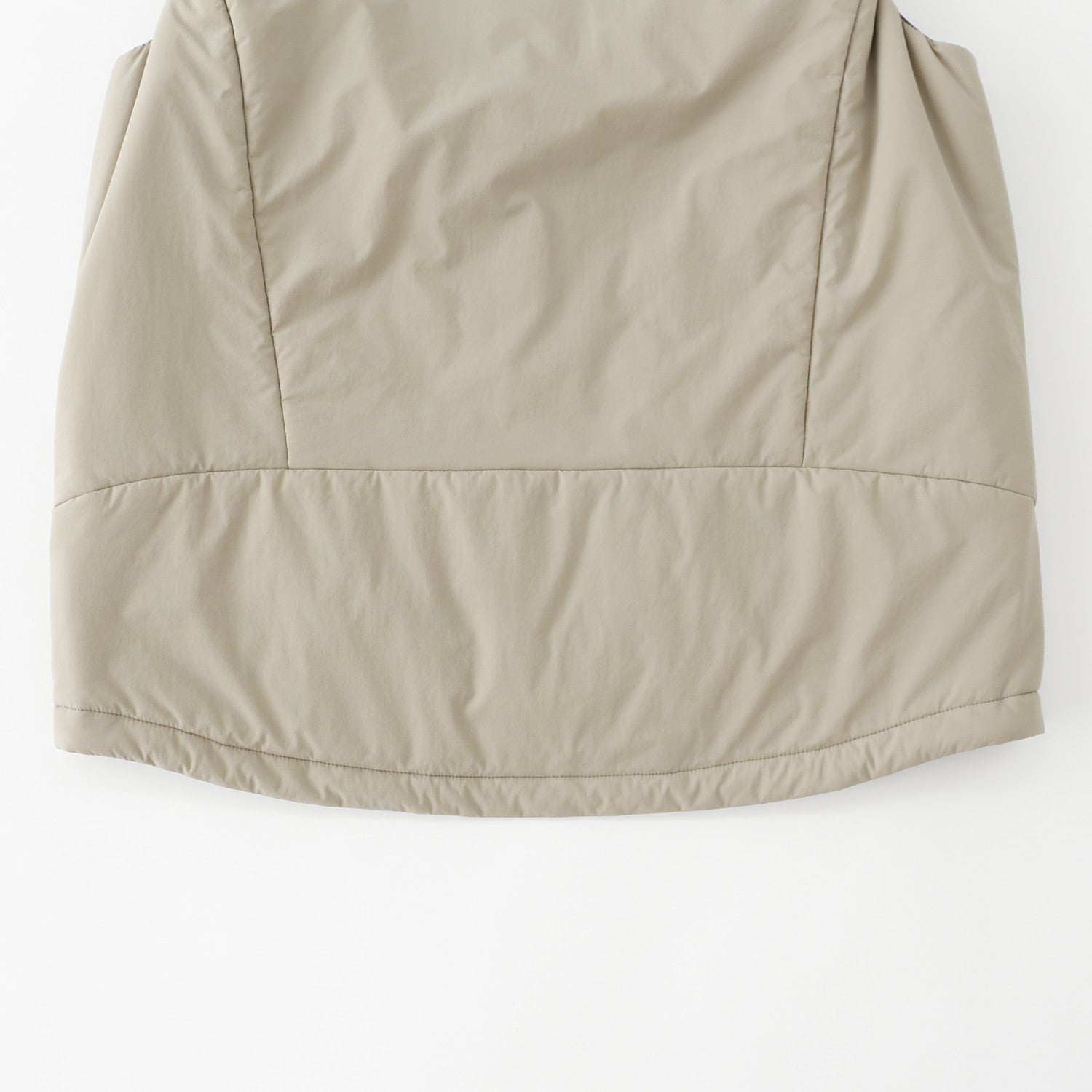 Nylon Insulation Vest | Beige