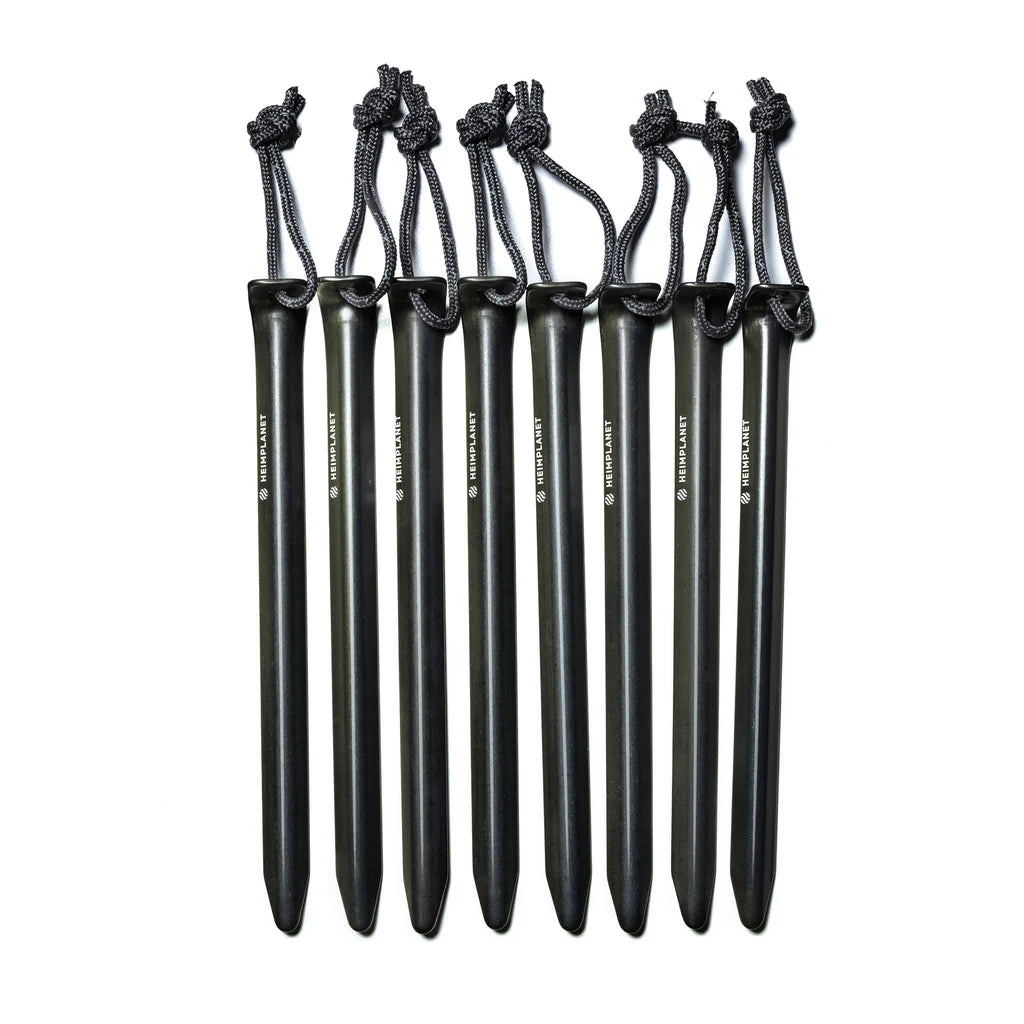 Aluminum Pegs In V-shape (Set of 8)