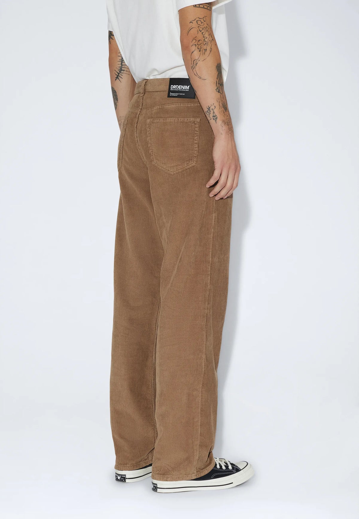 Omar Relaxed | Washed Khaki Cord