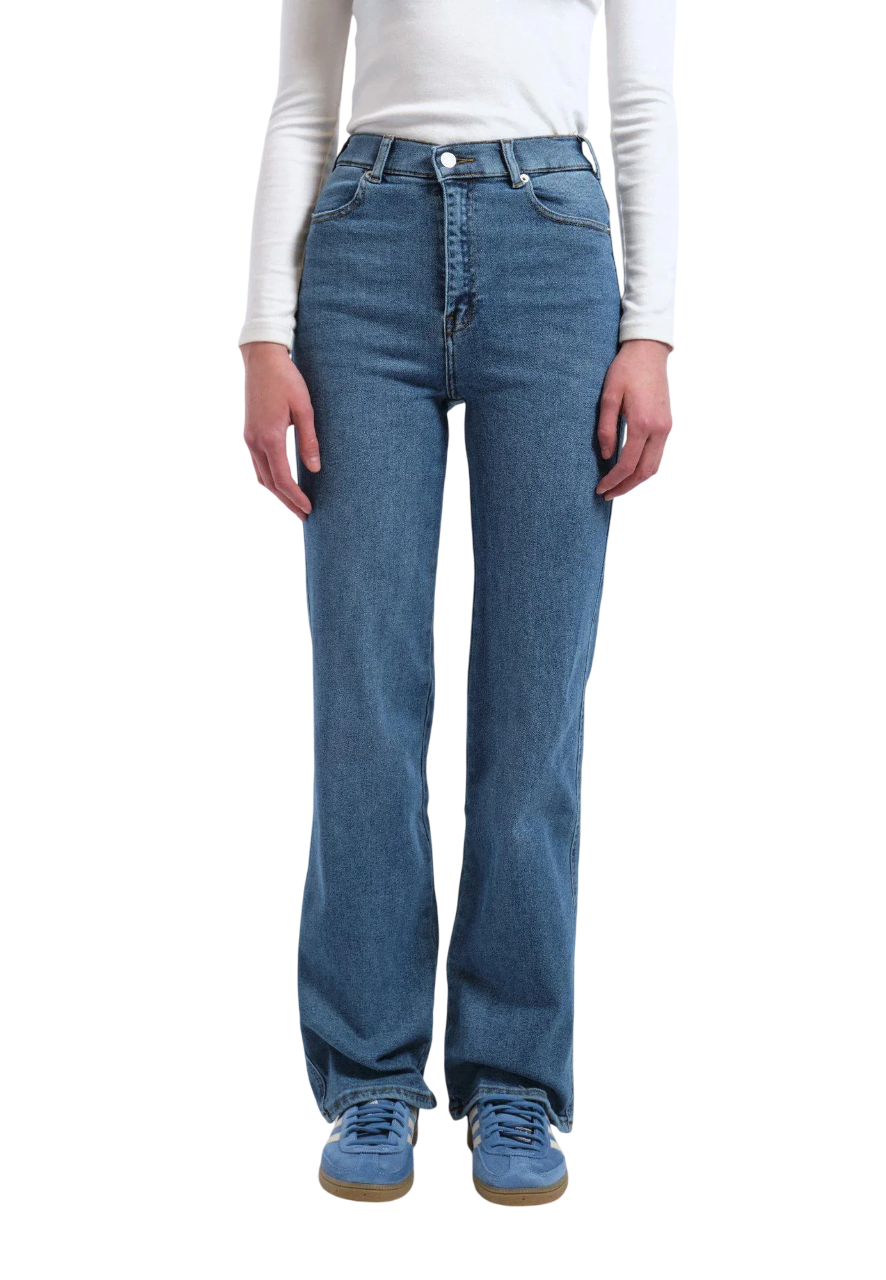 Moxy Straight - Cape Sky Worn Hem