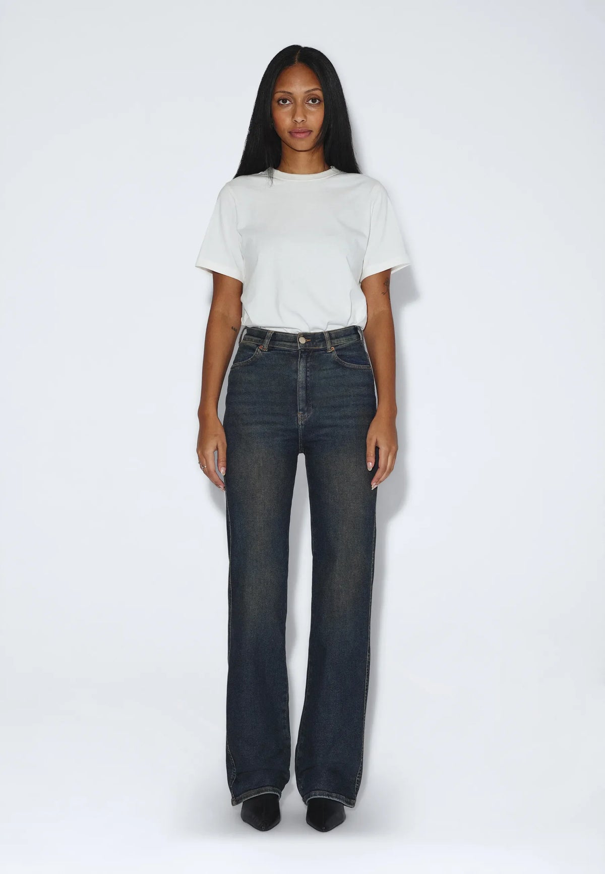 Moxy High Straight | Cape Dark Oil Used