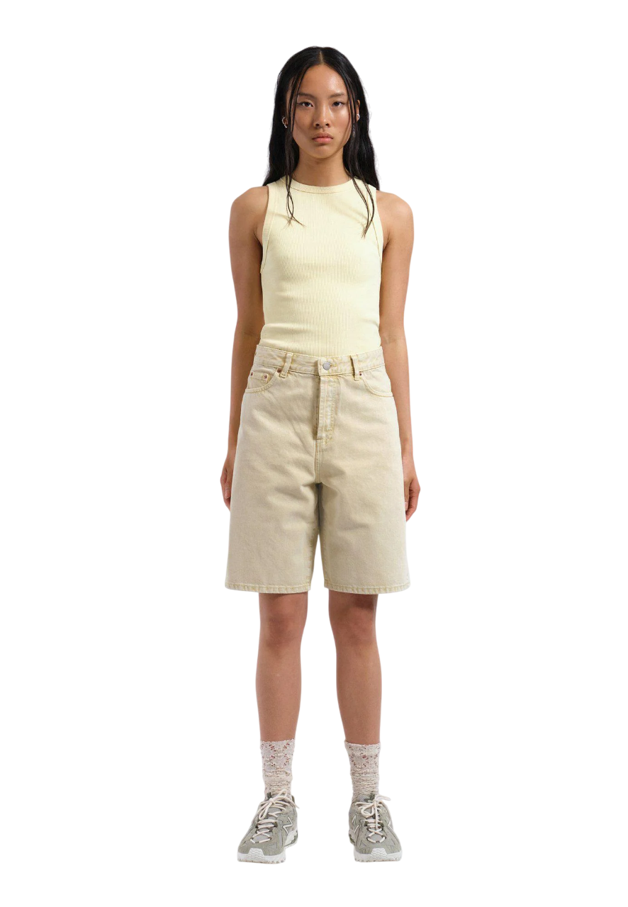 Bella Shorts - Buff Yellow