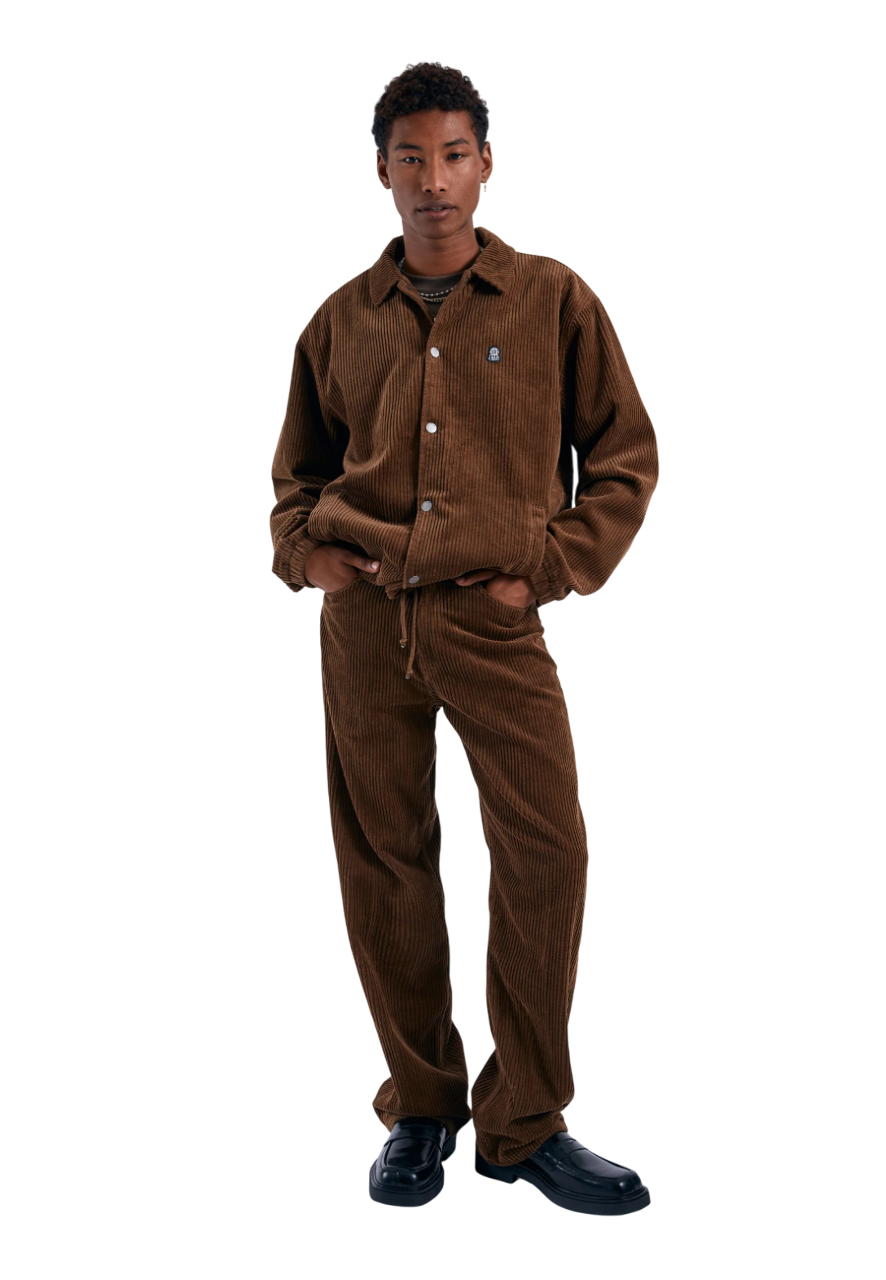 Split Jacket - Brown Cord