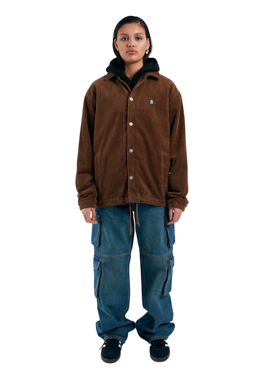 Split Jacket - Brown Cord