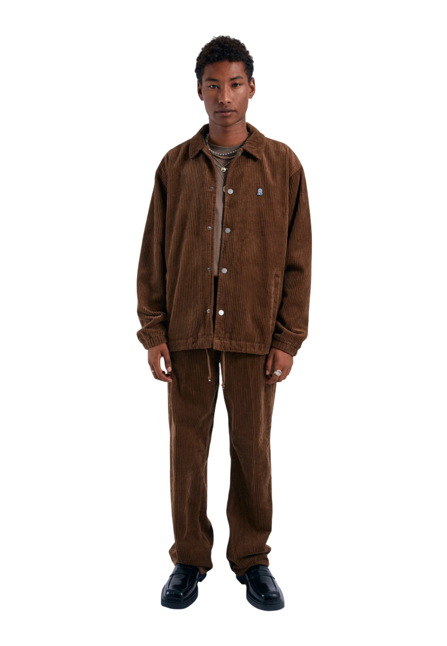 Split Jacket - Brown Cord