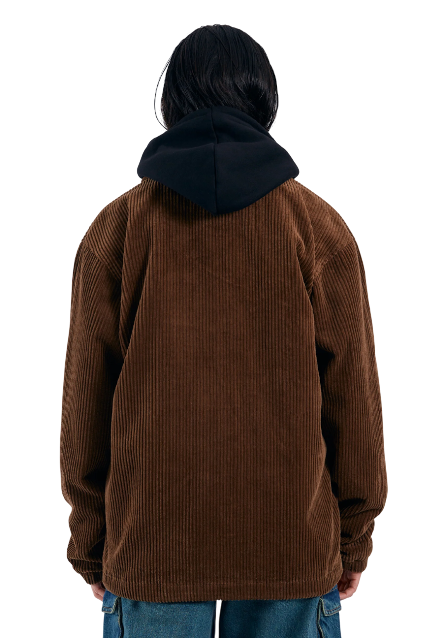 Split Jacket - Brown Cord