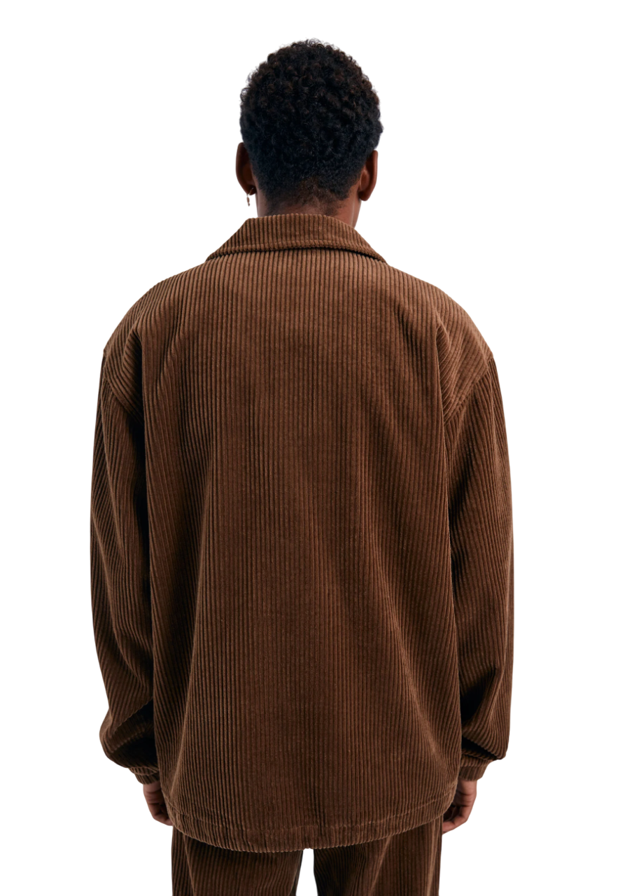 Split Jacket - Brown Cord