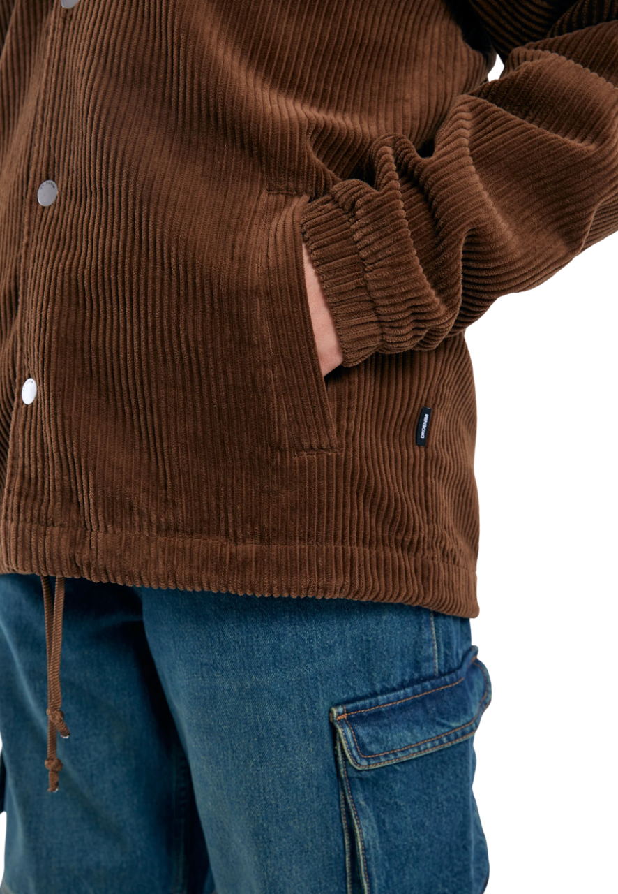 Split Jacket - Brown Cord