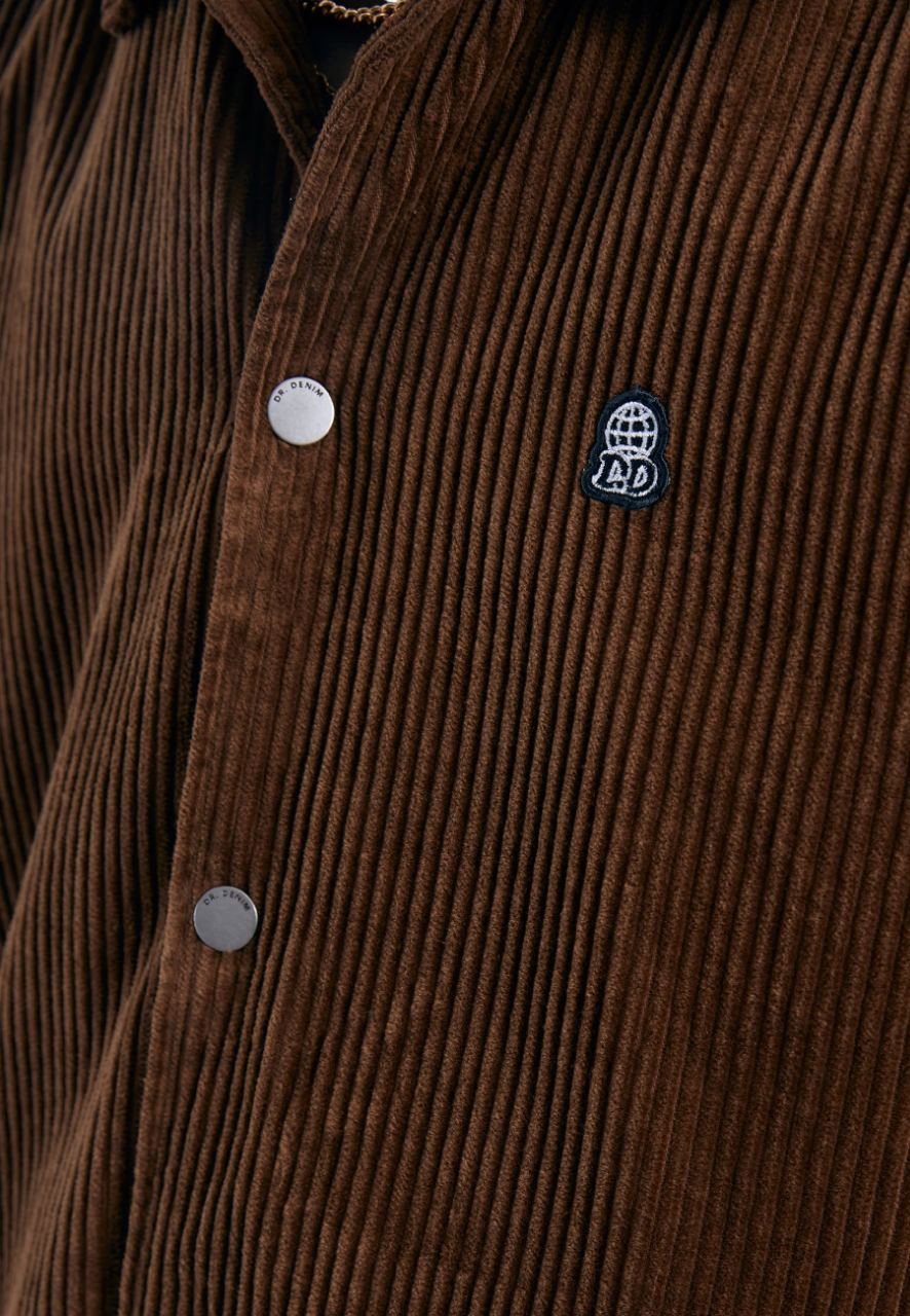 Split Jacket - Brown Cord