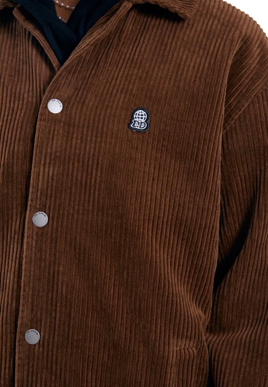 Split Jacket - Brown Cord