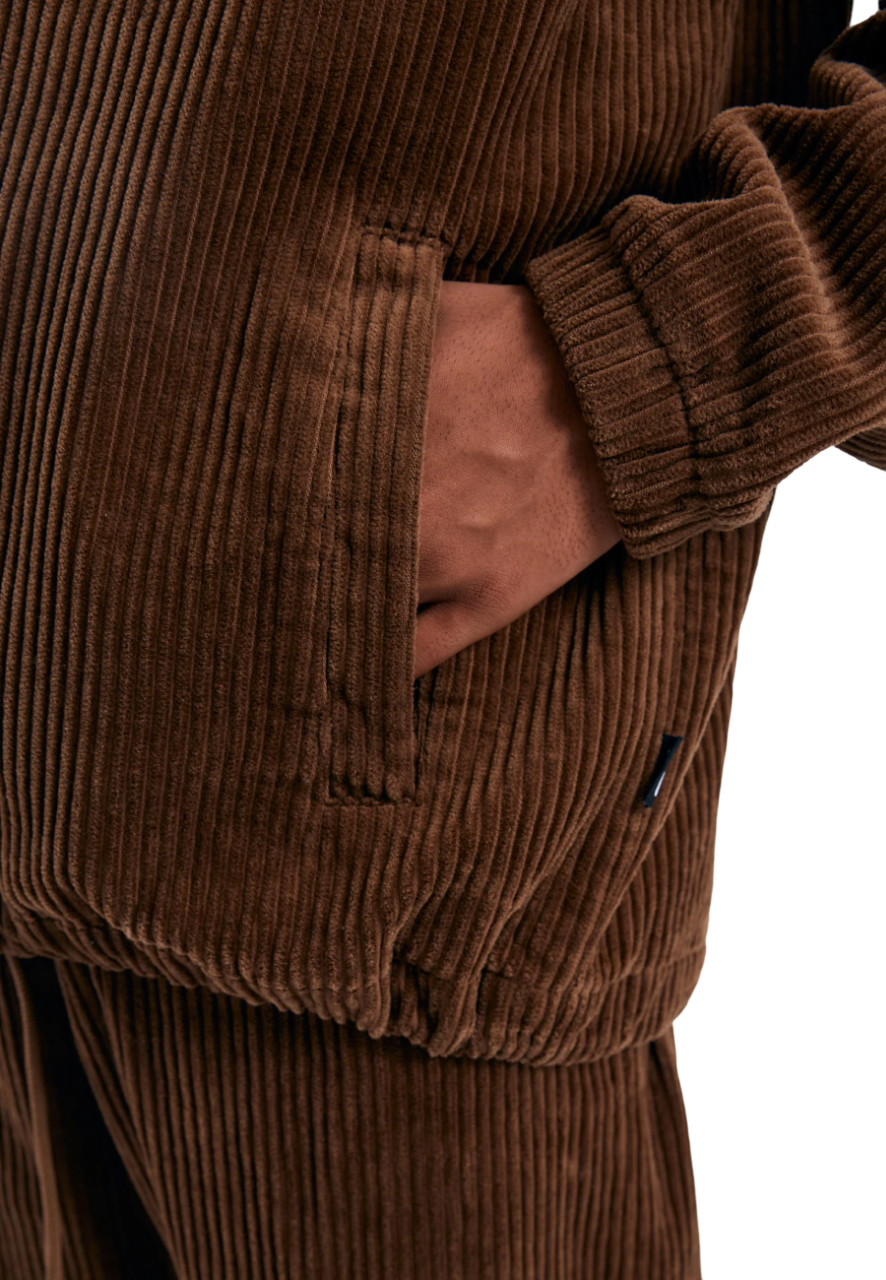 Split Jacket - Brown Cord