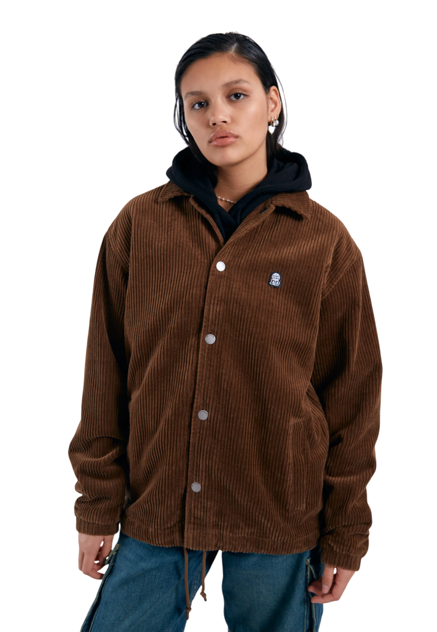 Split Jacket - Brown Cord