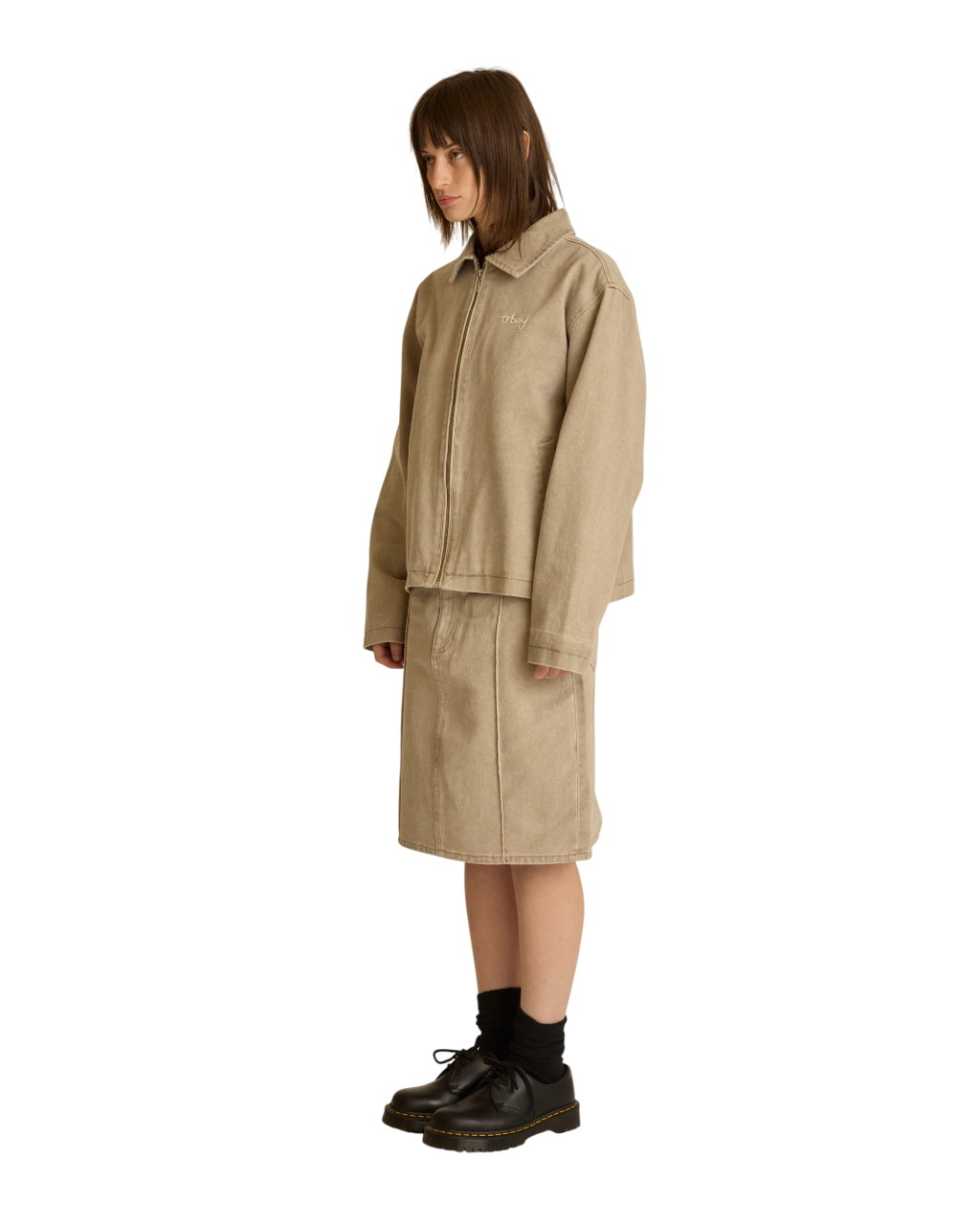 Serene Denim Skirt | Fungi