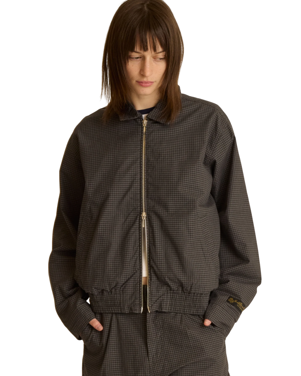 Thursday Plaid Jacket | Charcoal