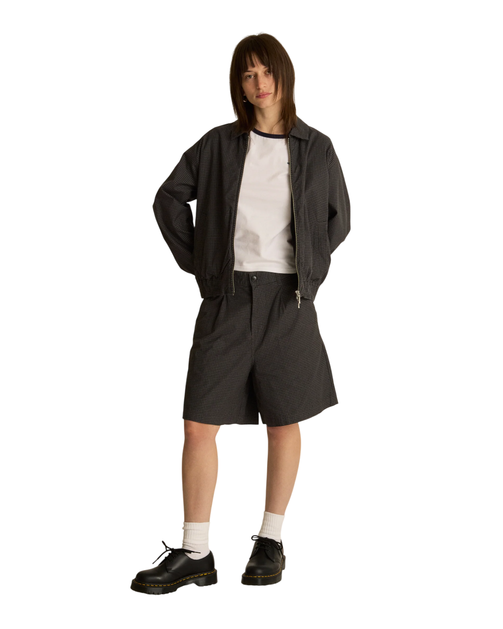 Thursday Plaid Short | Charcoal