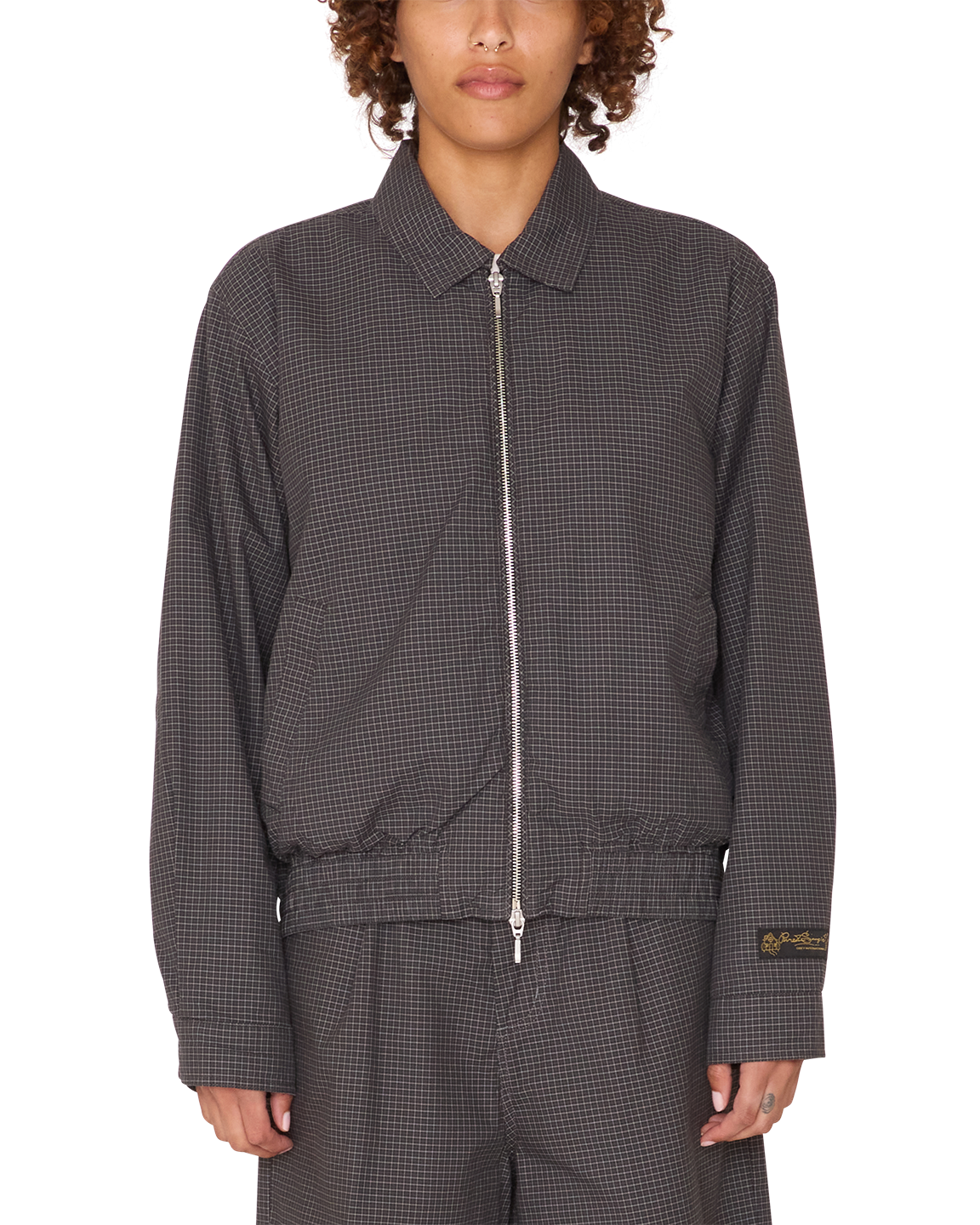 Thursday Plaid Jacket | Charcoal