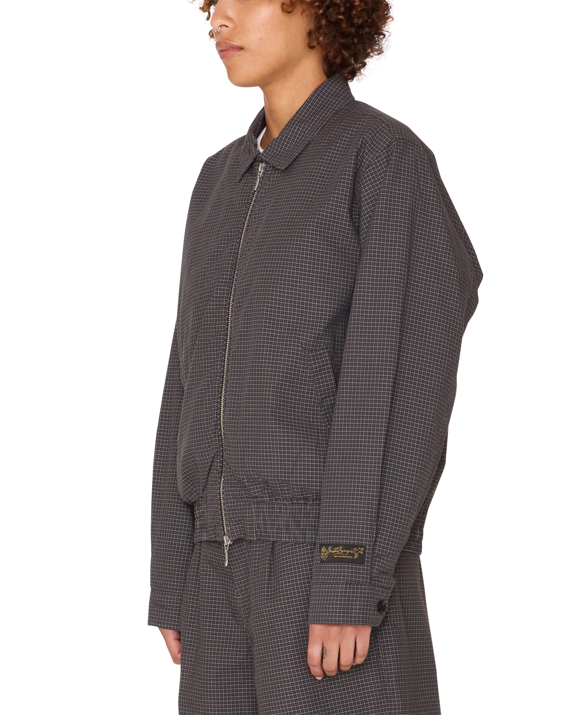 Thursday Plaid Jacket | Charcoal