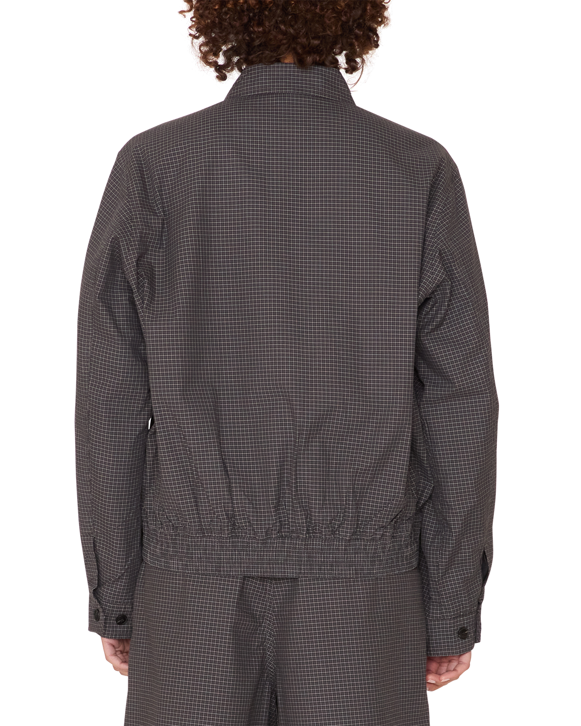 Thursday Plaid Jacket | Charcoal