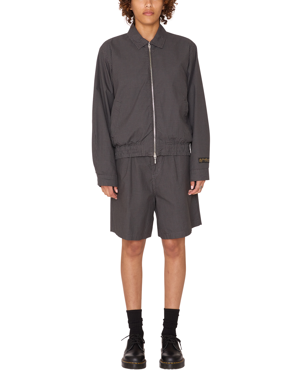 Thursday Plaid Jacket | Charcoal