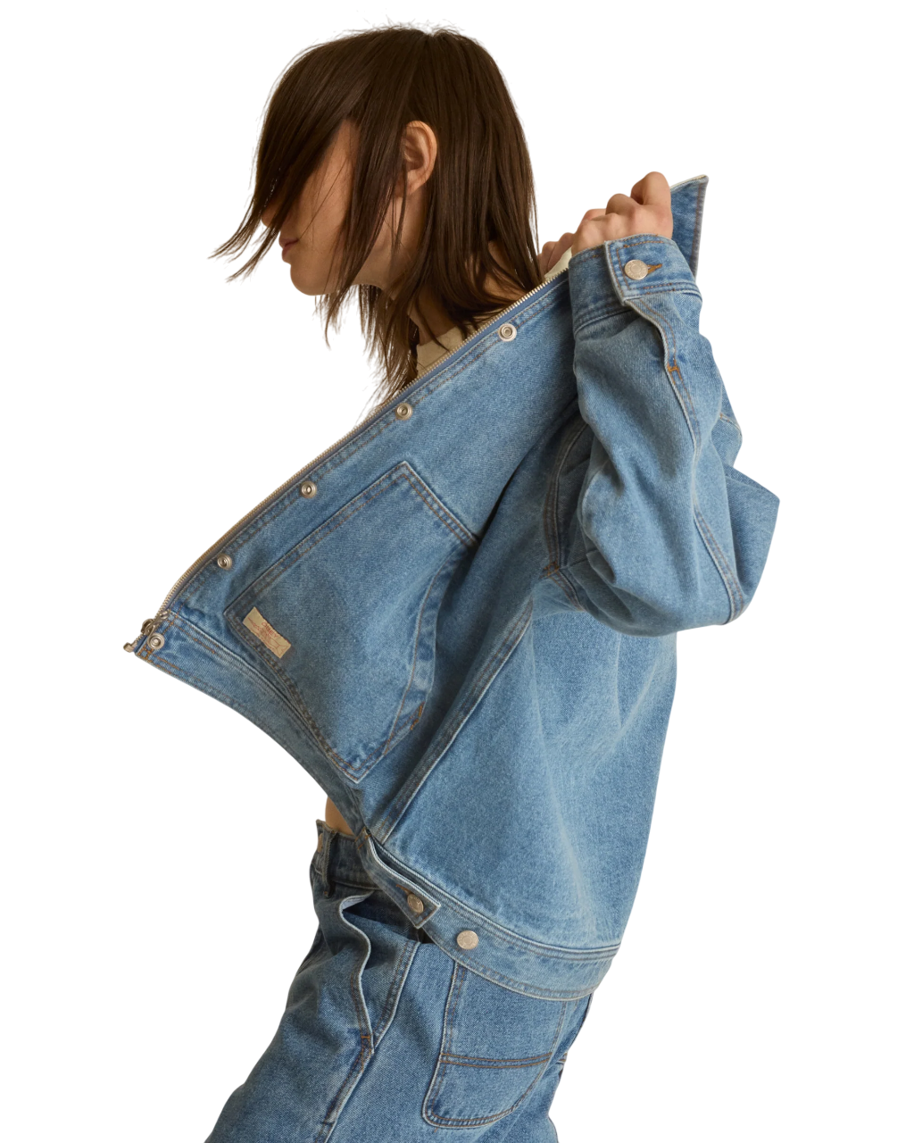 Sybil Denim Jacket | Light Indigo