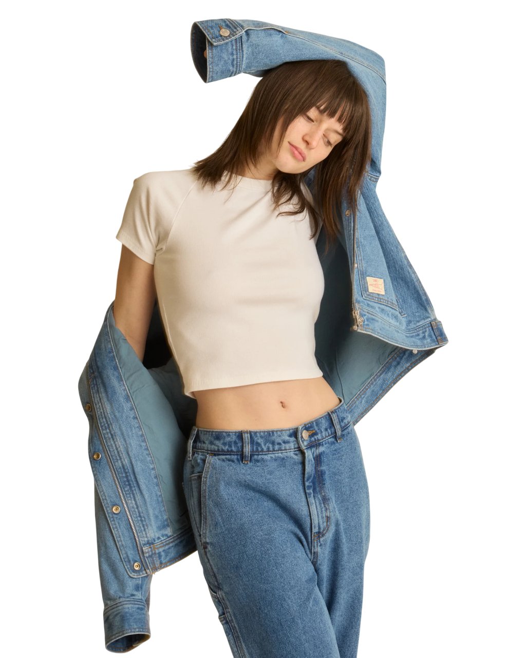 Sybil Denim Jacket | Light Indigo