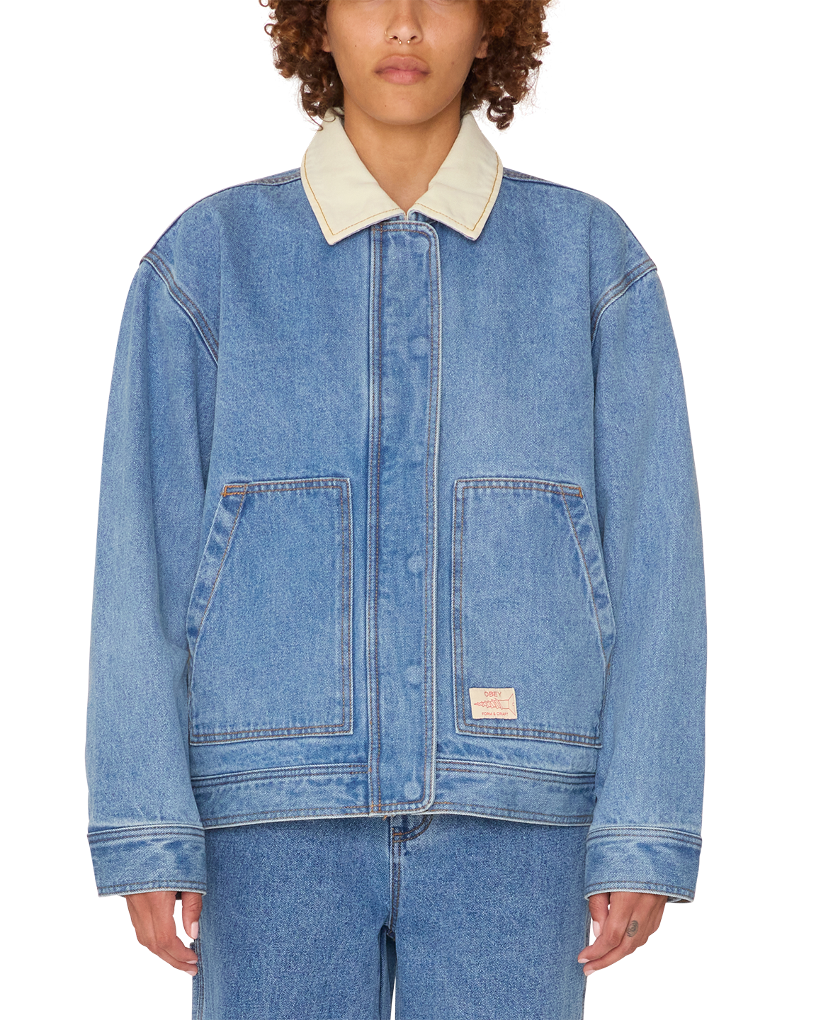 Sybil Denim Jacket | Light Indigo