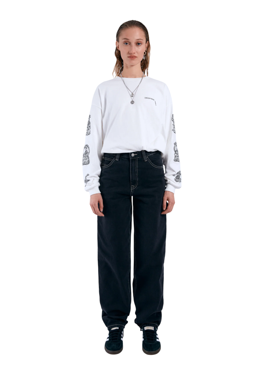 Faye Worker - Black Used Contrast